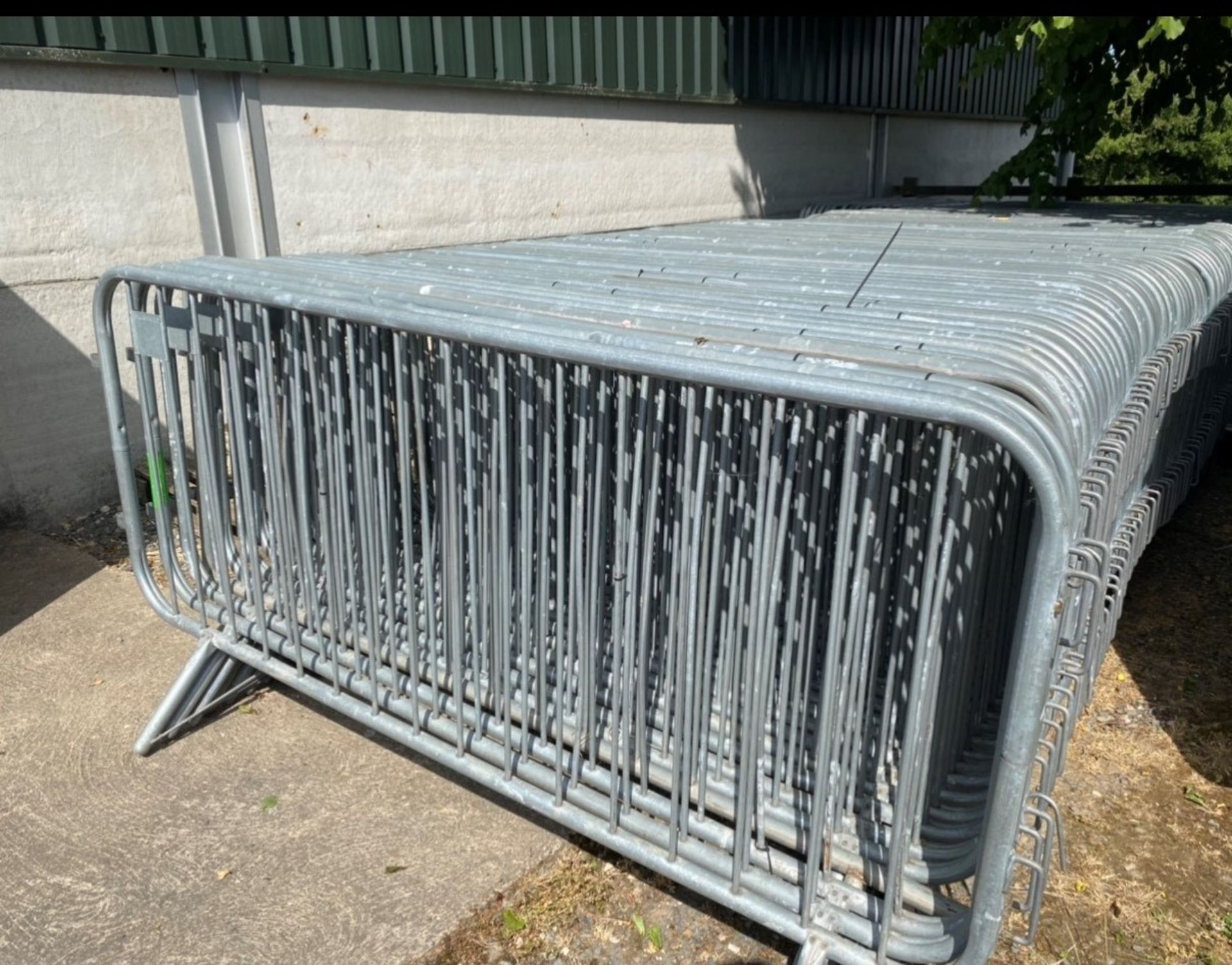 Interlocking Crowd control barriers x 10