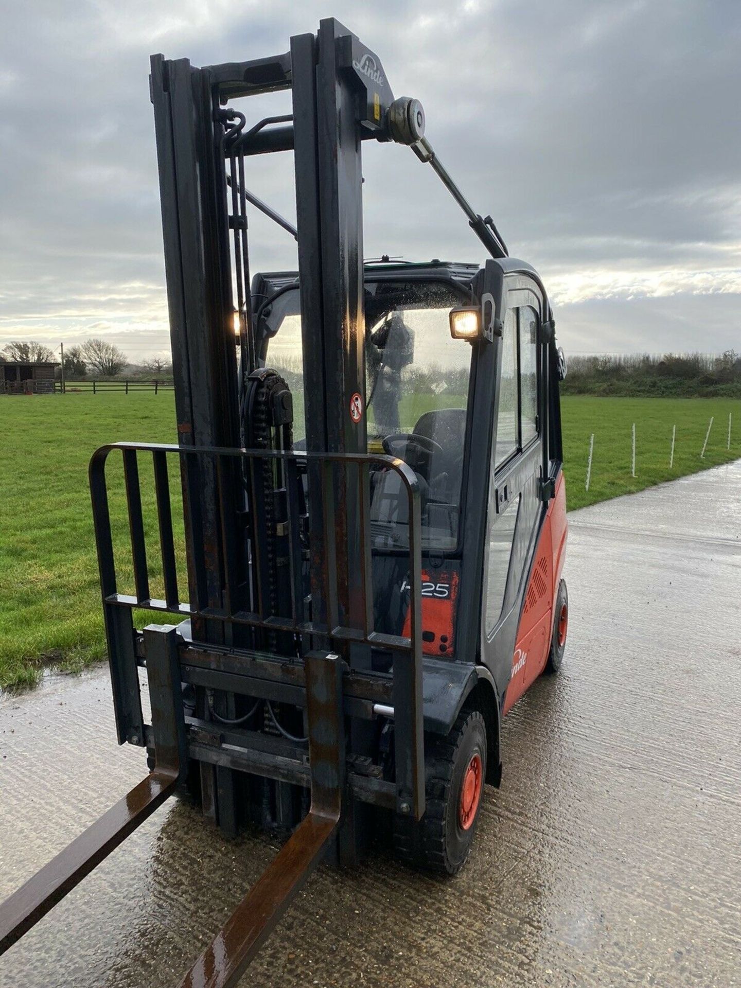 Linde H25d diesel forklift - Image 3 of 9