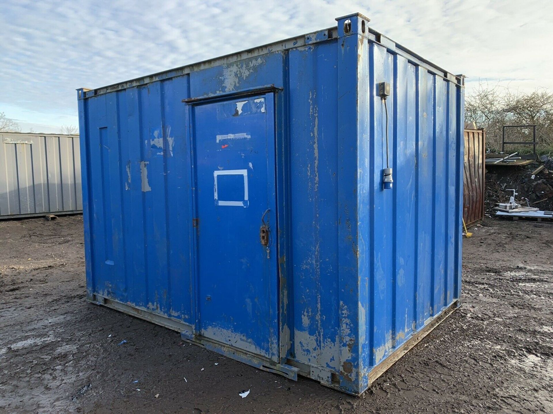 12ft Anti Vandal Steel Portable Site Office