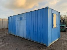 20ft Anti Vandal Steel Portable Site Office 2017