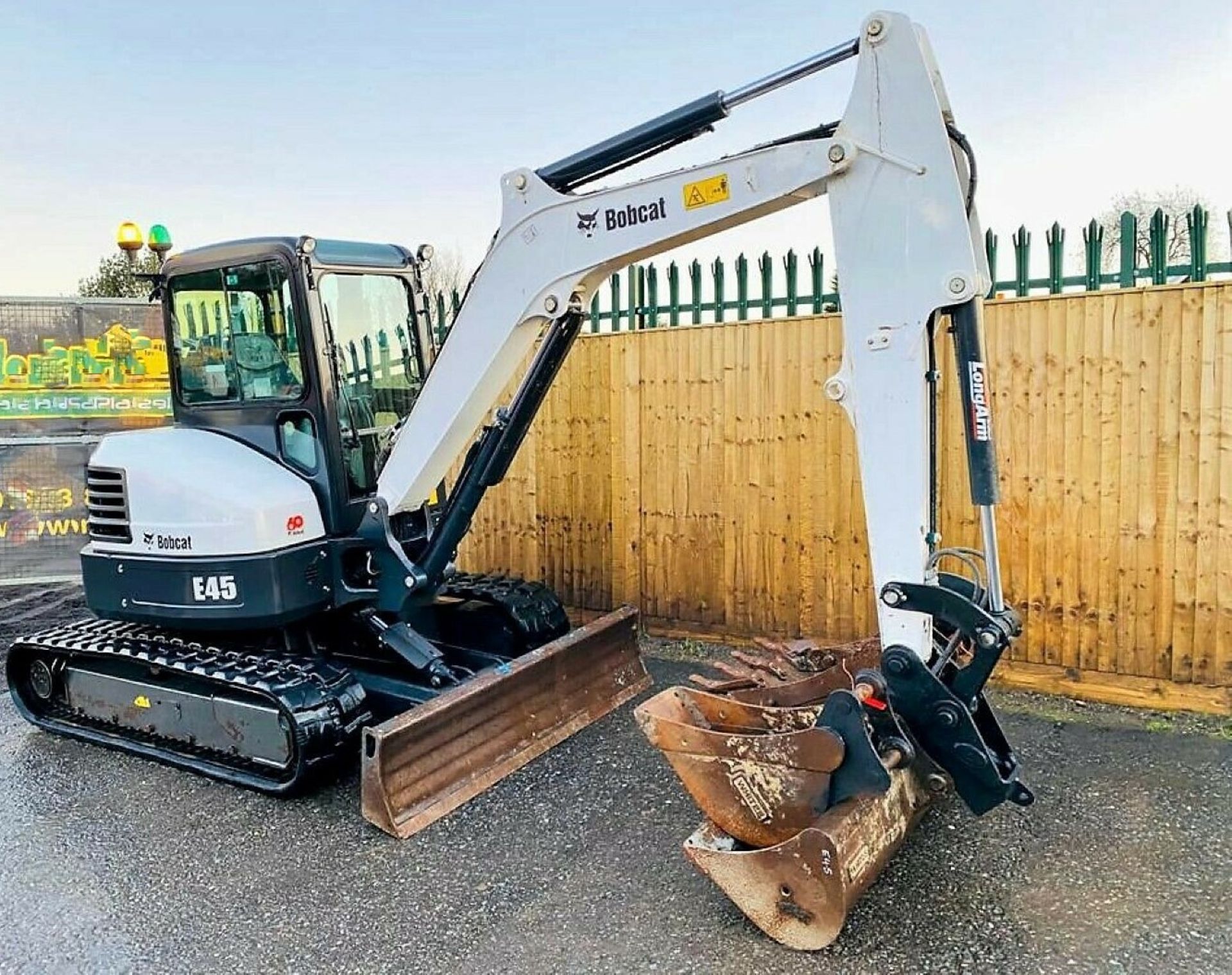 Bobcat E45 Excavator 2019 - Image 3 of 12