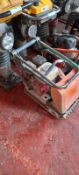 Vibrating plate 300mm petrol