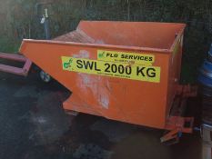 1200l autolock tipping skip