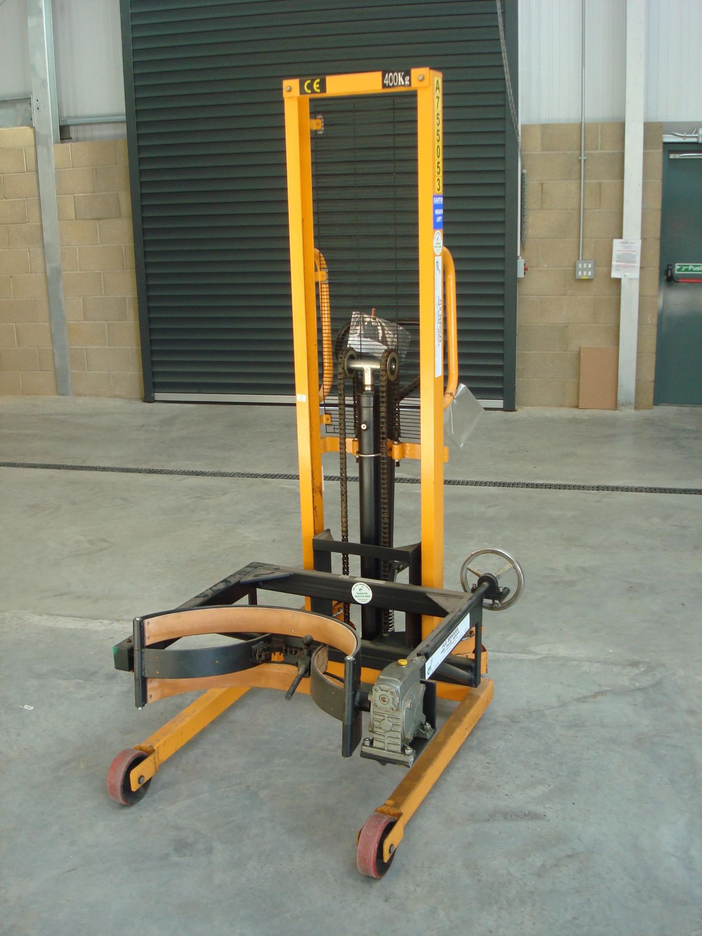 Hydraulic drum stack rotator - Image 4 of 5