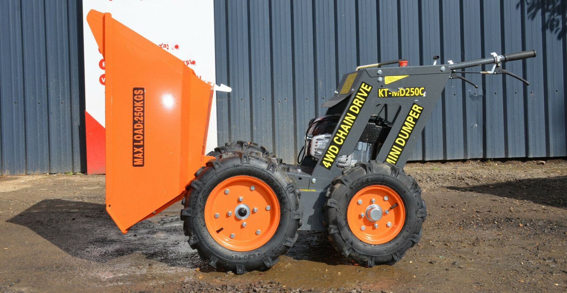 Mini dumper kt-md250c 2020 4wd - Image 11 of 12