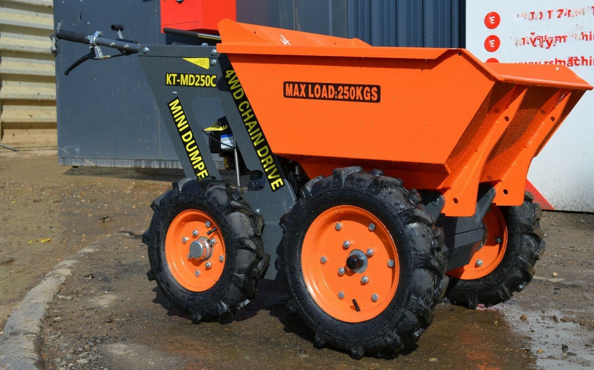 Mini dumper kt-md250c 2020 4wd - Bild 3 aus 12