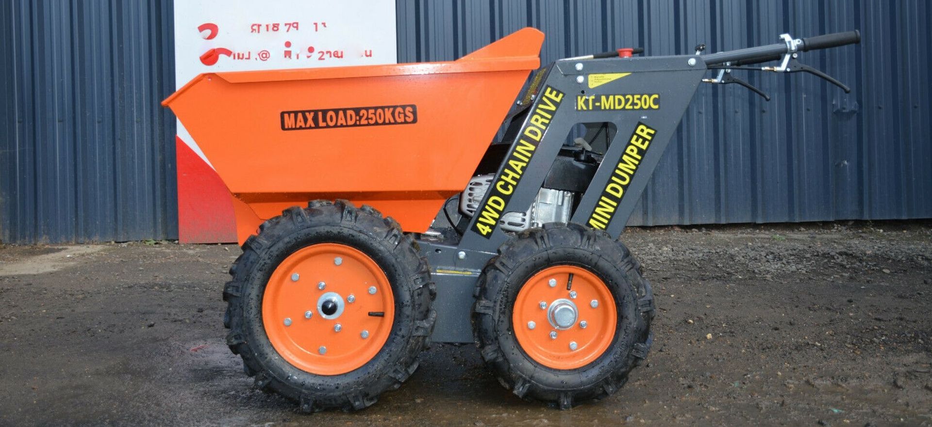 Mini dumper kt-md250c 2020 4wd - Bild 9 aus 12