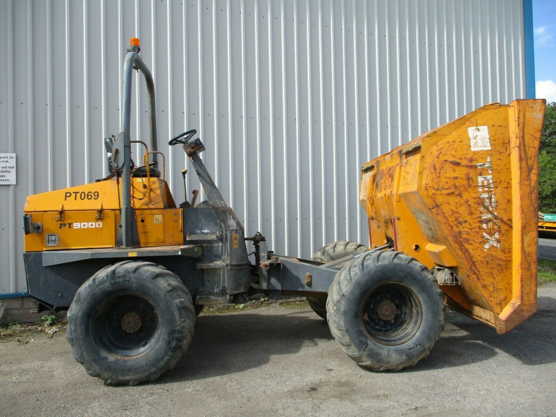 Terex PT9000 9 ton 4X4 dumper - Bild 4 aus 8
