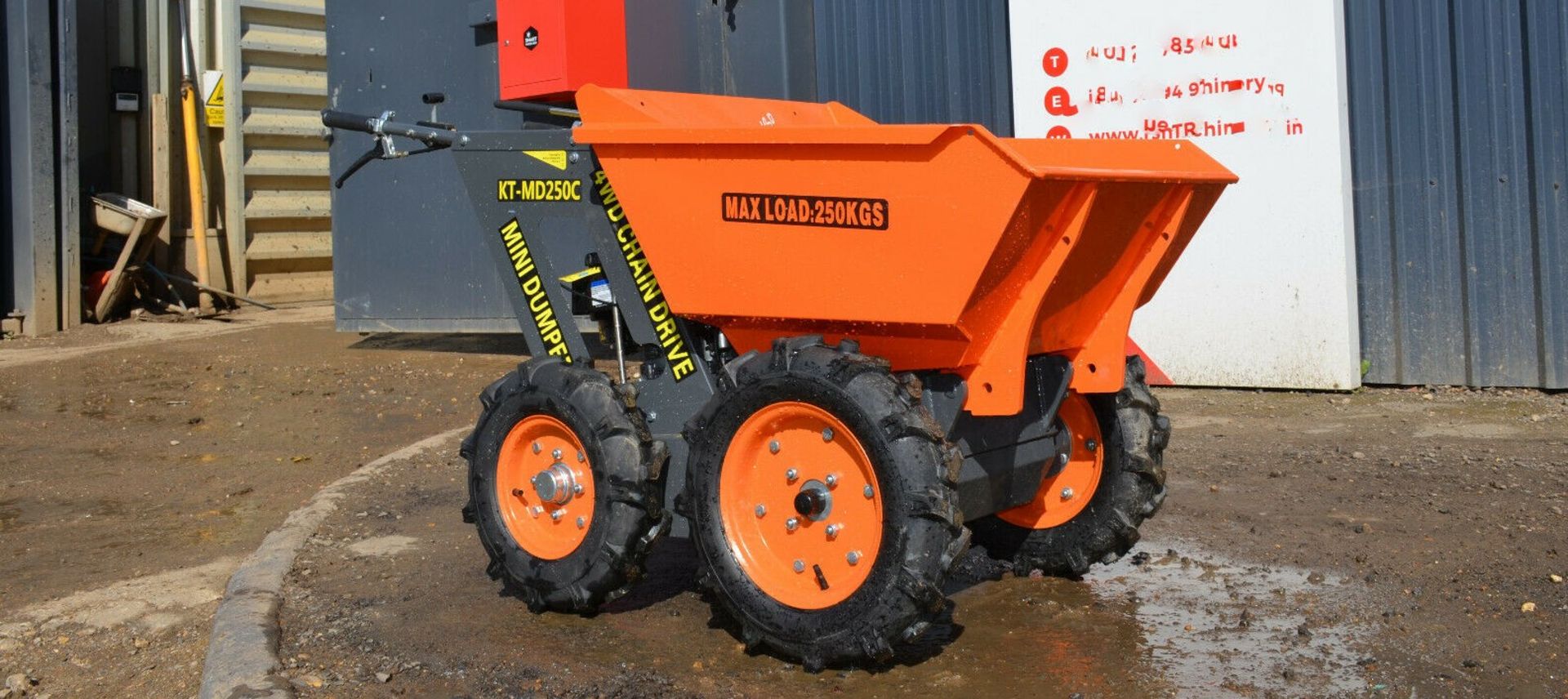 Mini dumper kt-md250c 2020 4wd - Image 2 of 12