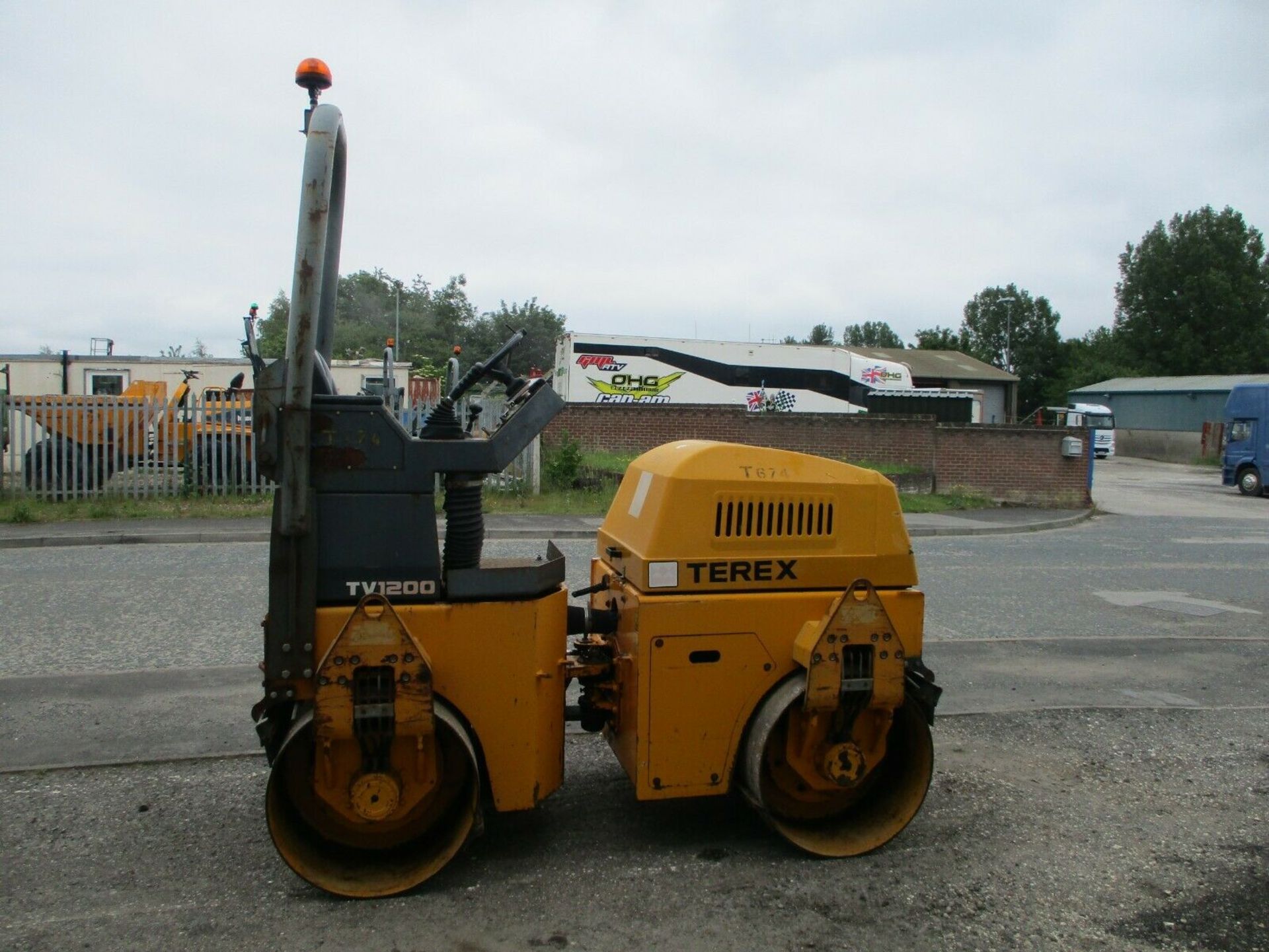 Terex benford tv 1200 like Bomag BW 120 - Image 6 of 9