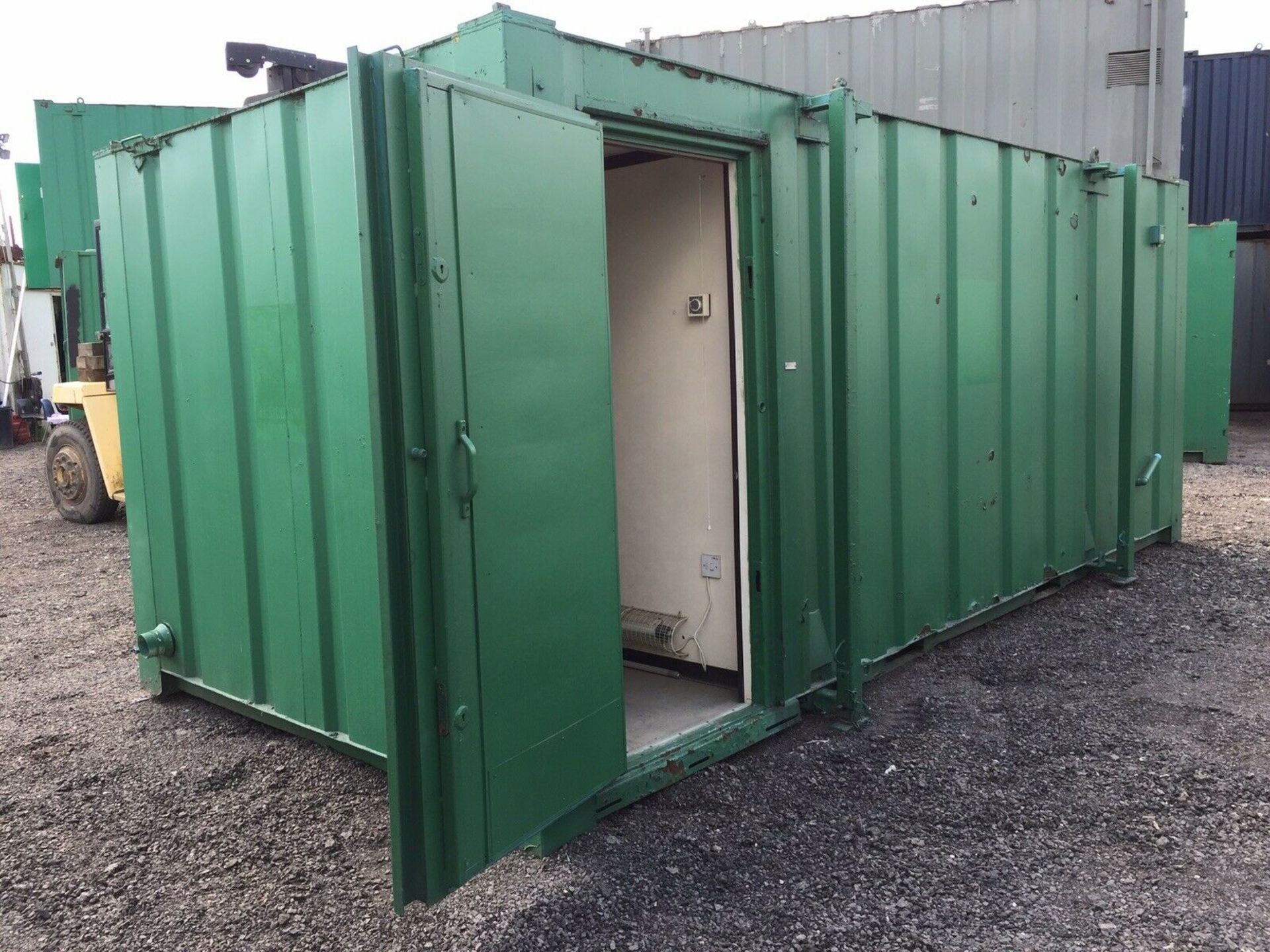Portable Toilet Block With Shower Steel Welfare Unit - Bild 6 aus 9