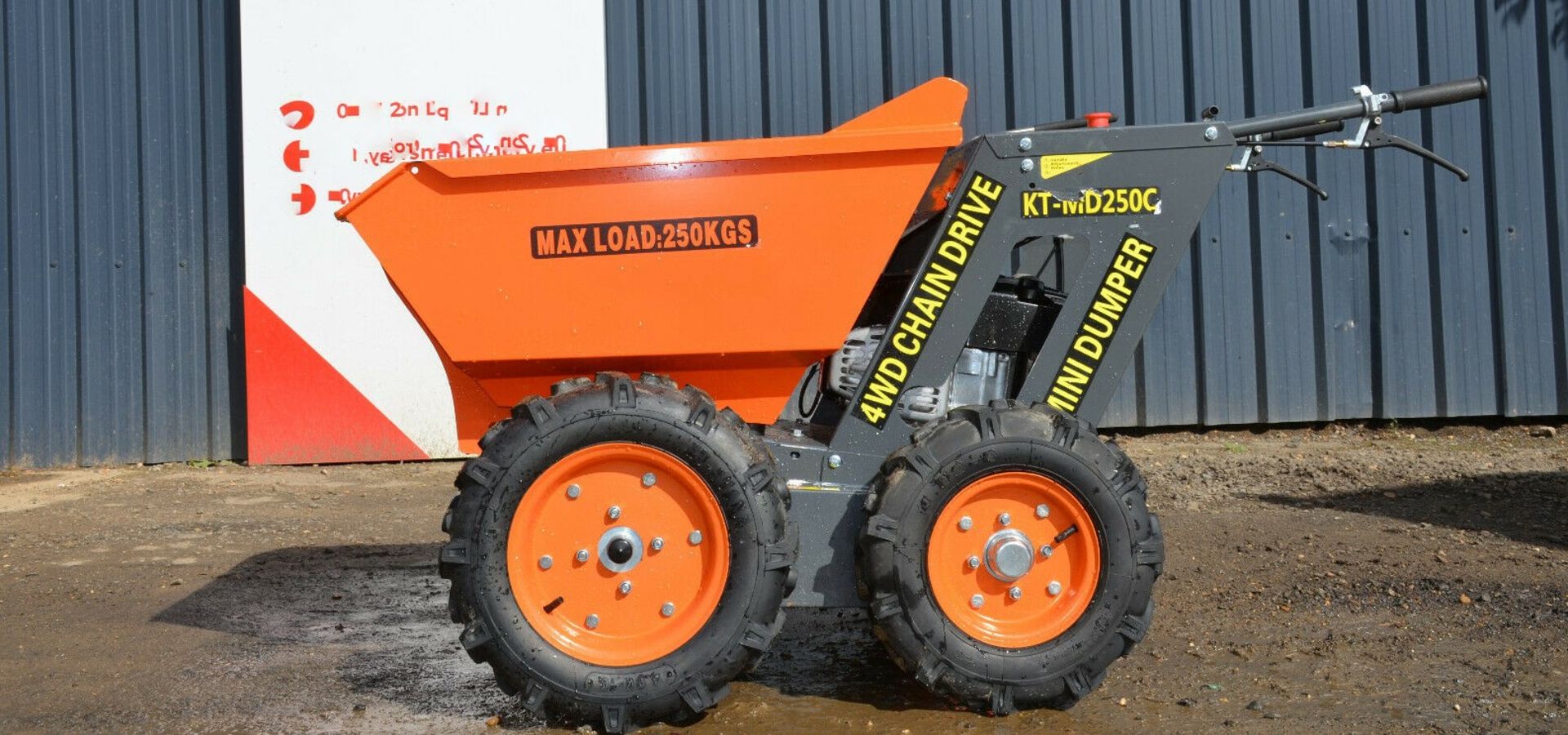 Mini dumper kt-md250c 2020 4wd - Image 9 of 12