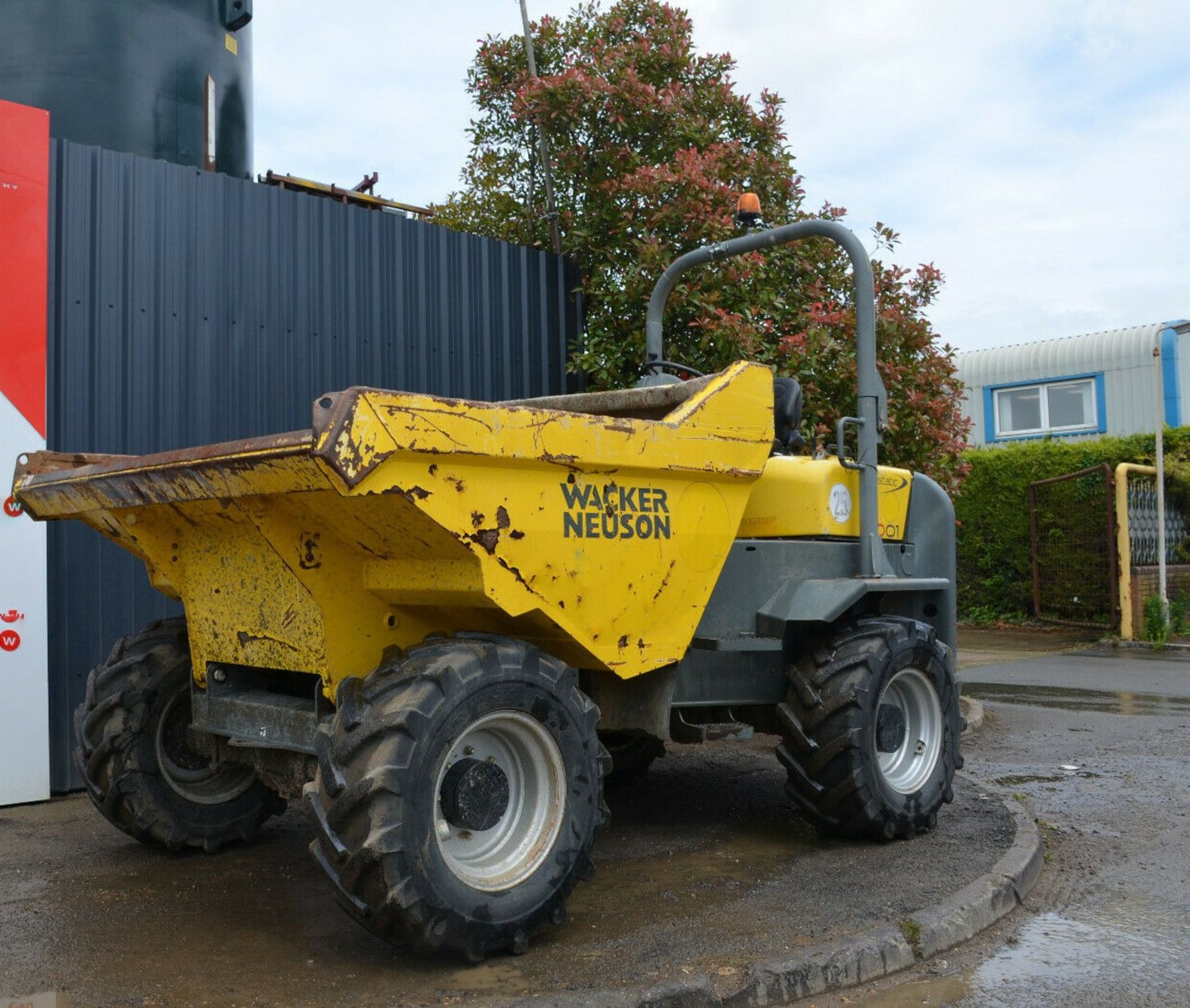 Wacker neuson 6001 dumper 2013 4x4 Straight tip - Image 2 of 12