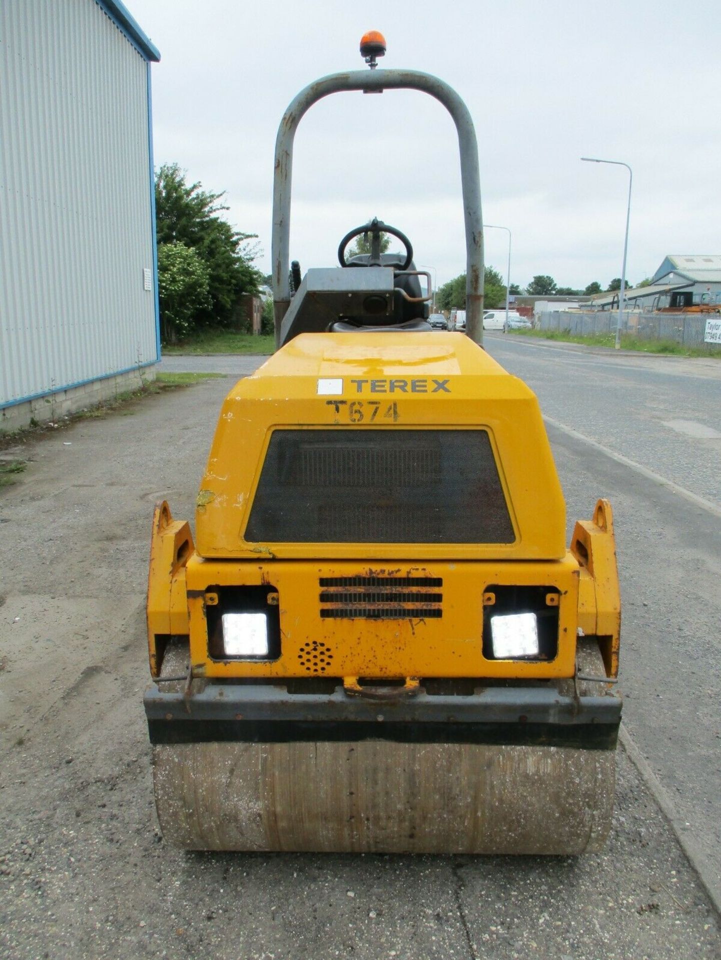 Terex benford tv 1200 like Bomag BW 120 - Image 2 of 9