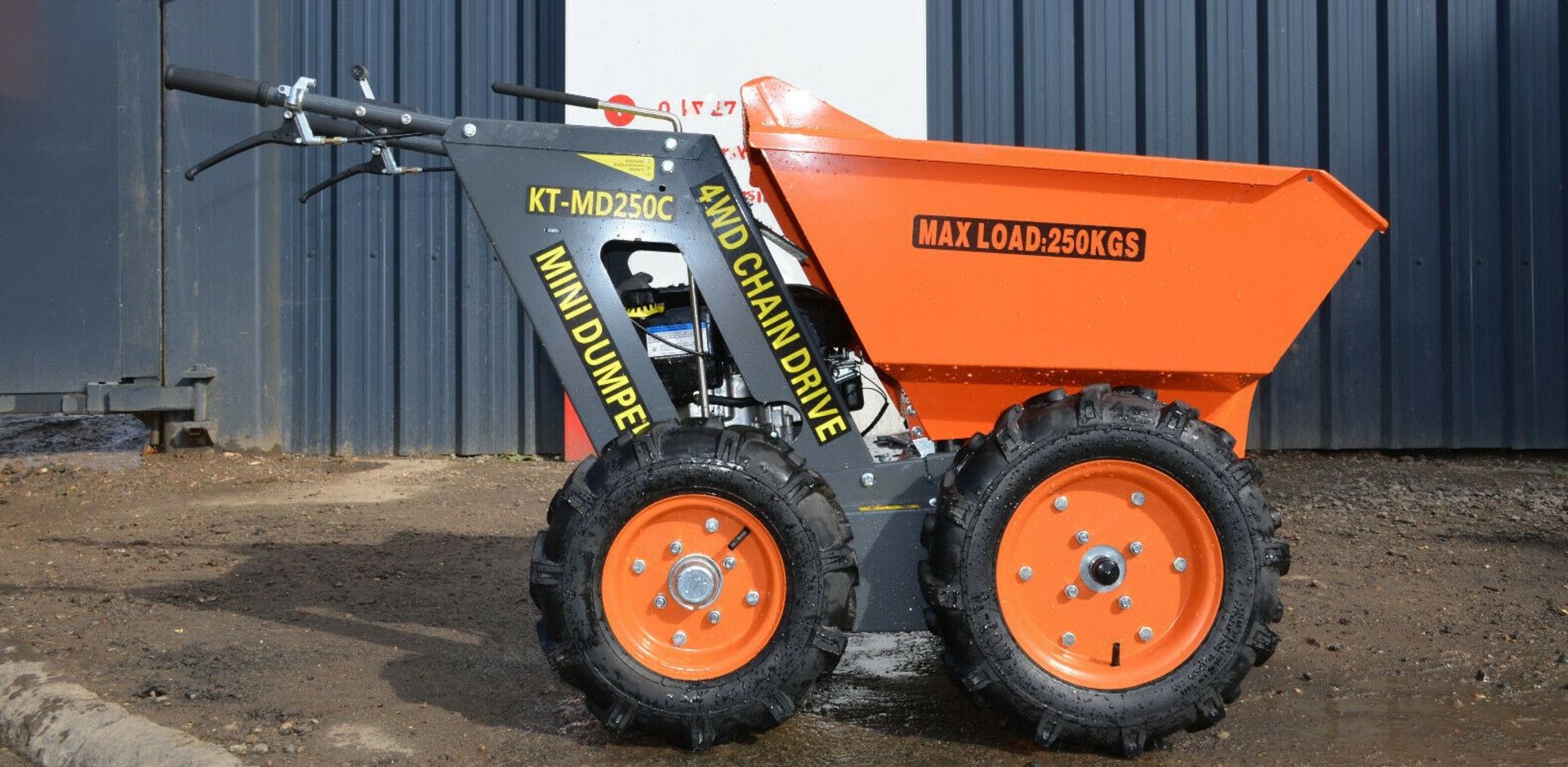 Mini dumper kt-md250c 2020 4wd