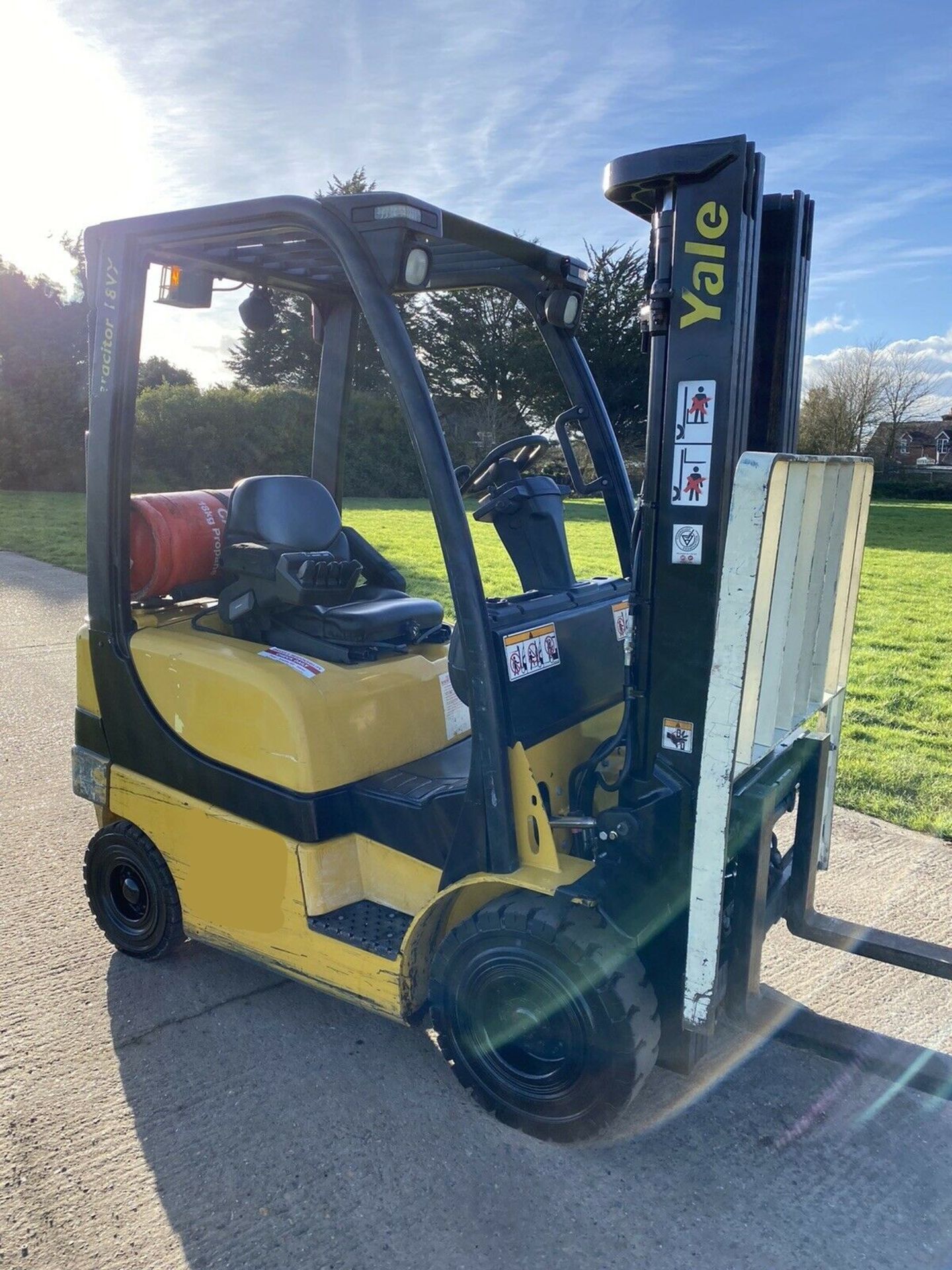 Yale 1.8 Gas Forklift Truck Container Spec - Image 6 of 6