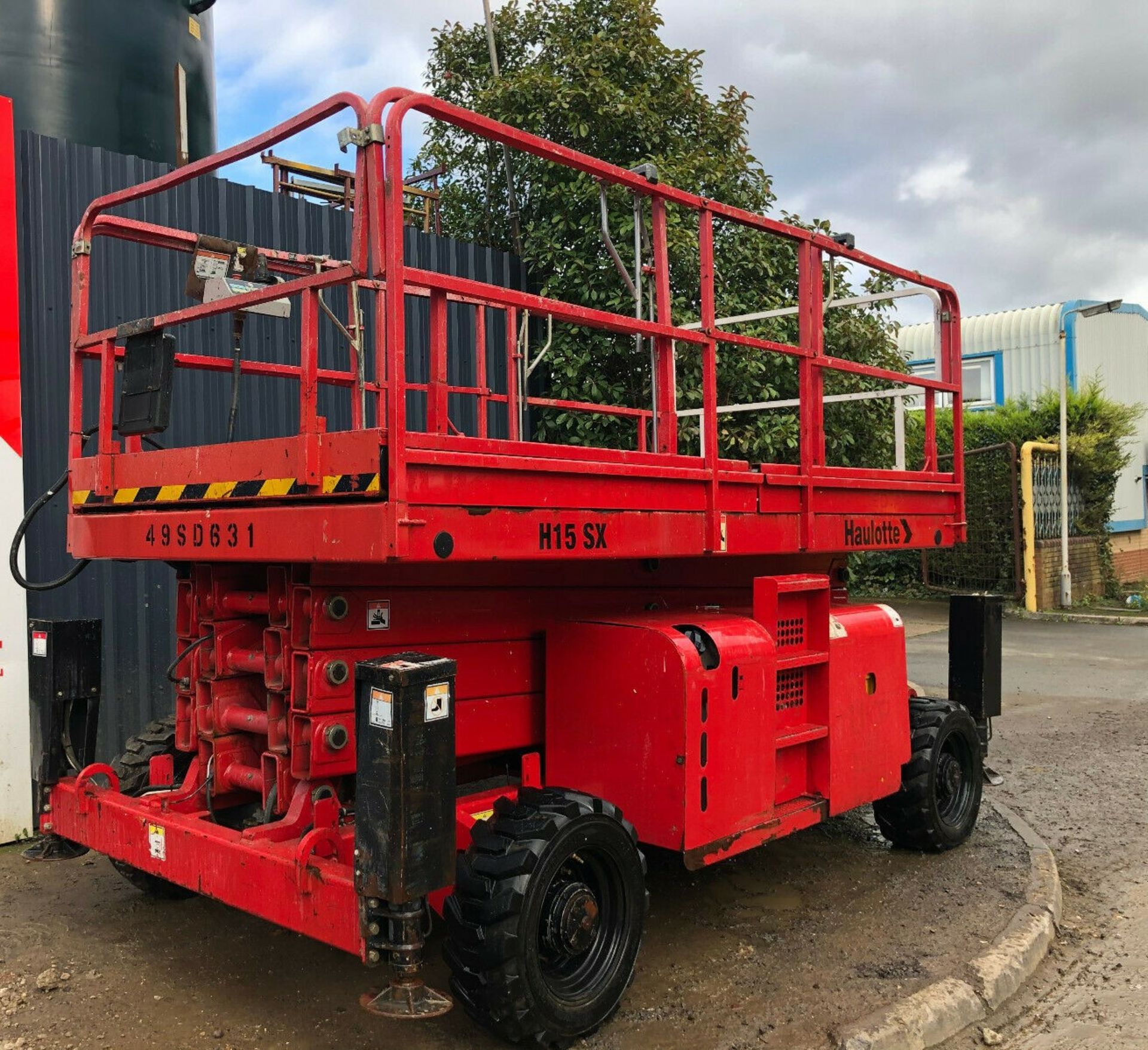 Haulotte h15sx scissor lift 20074x4 - Bild 3 aus 13