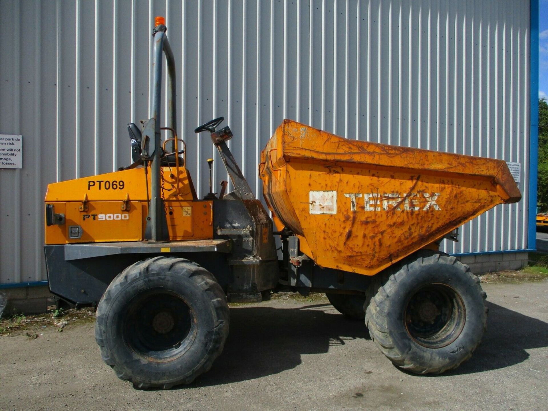 Terex PT9000 9 ton 4X4 dumper