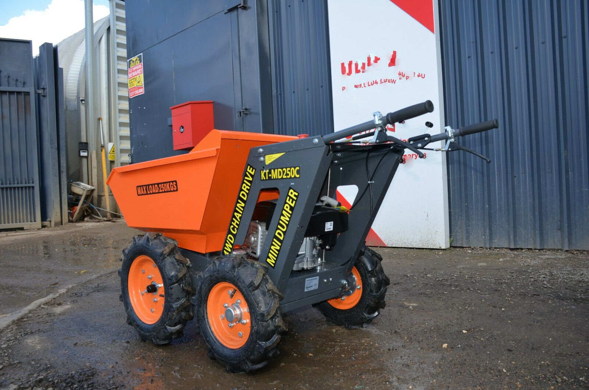 Mini dumper kt-md250c 2020 4wd - Bild 10 aus 12