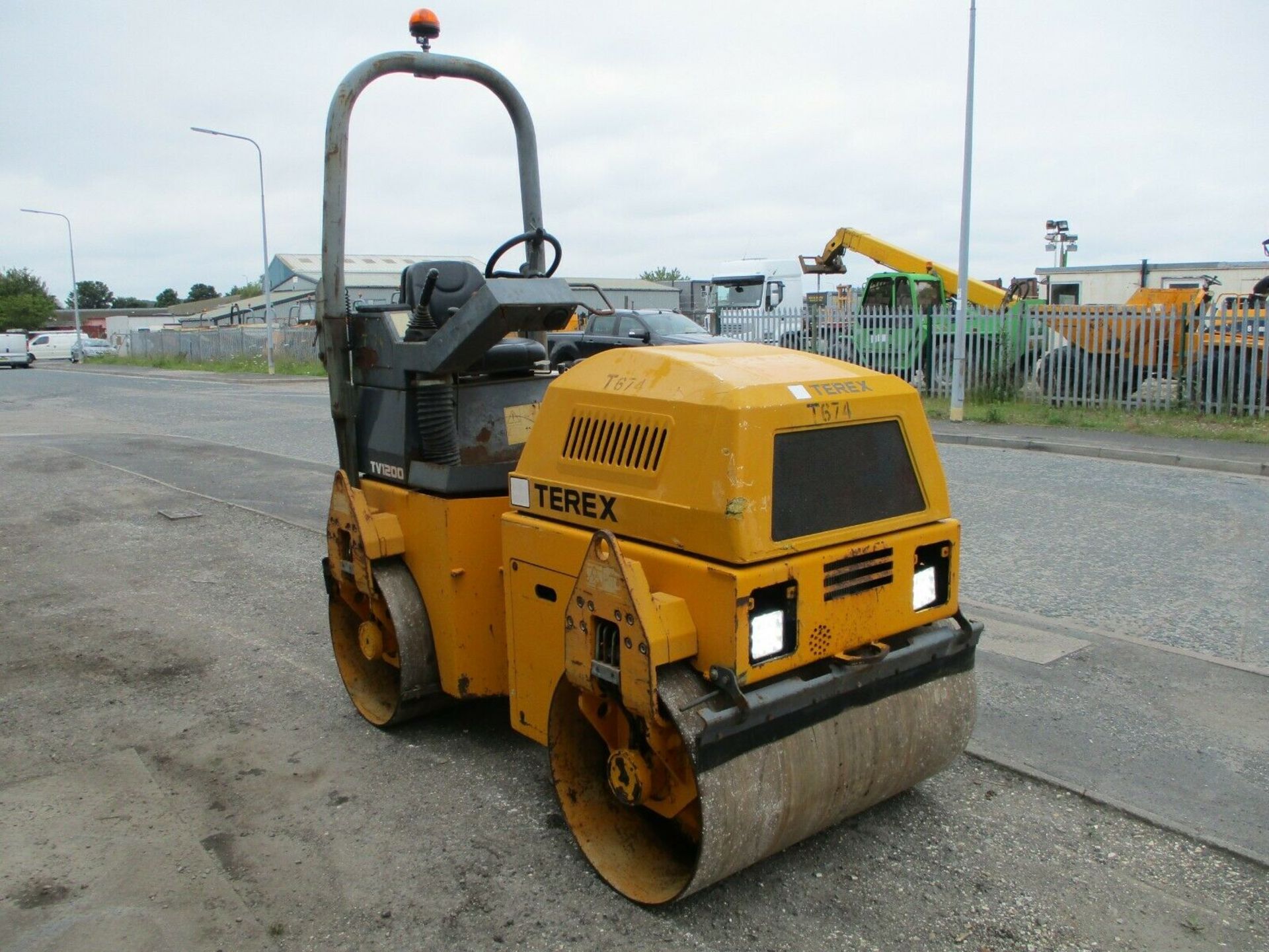 Terex benford tv 1200 like Bomag BW 120 - Image 7 of 9