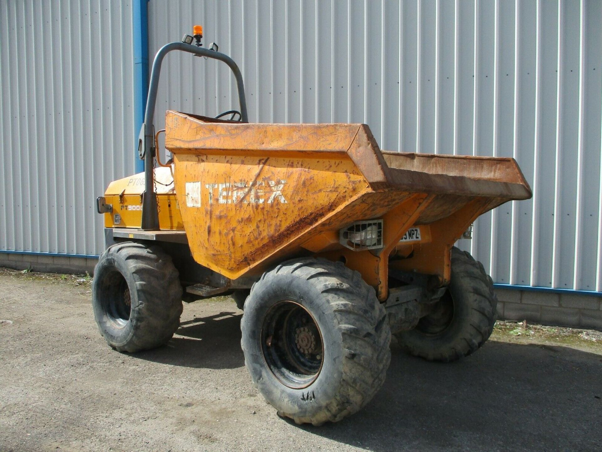 Terex PT9000 9 ton 4X4 dumper - Image 3 of 8