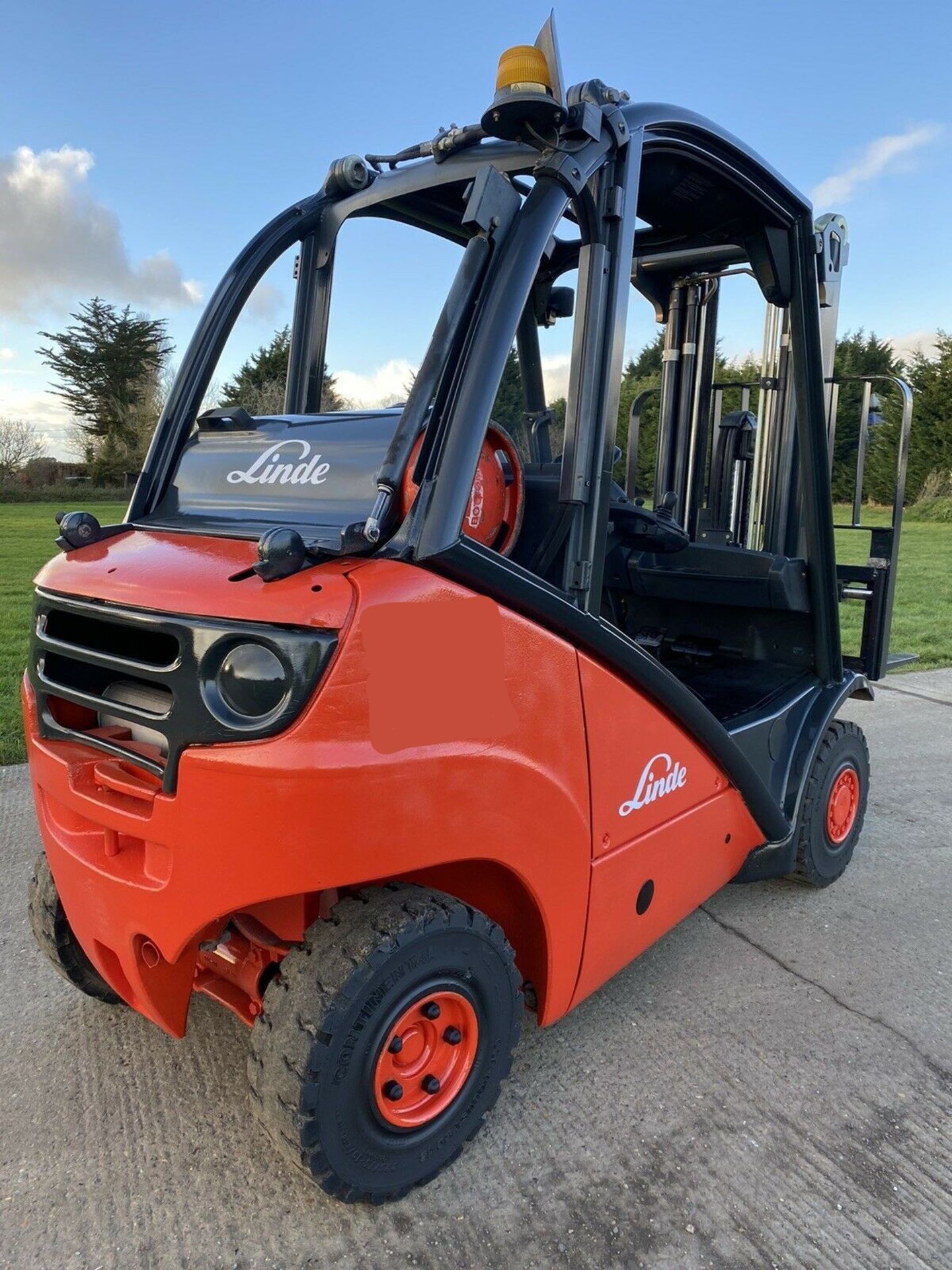 Linde H25 Gas Container Spec Forklift - Bild 3 aus 7