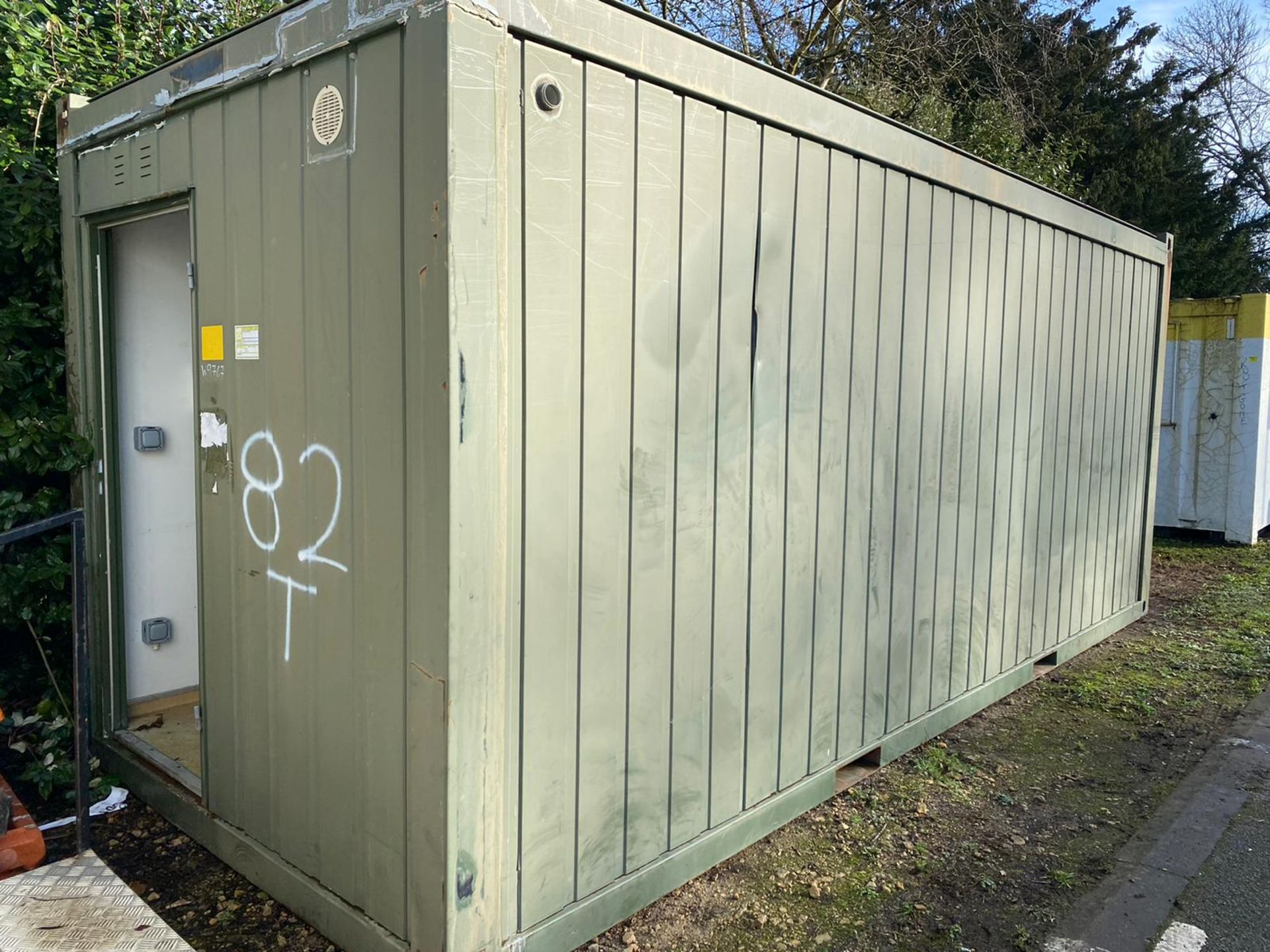 20ft toilet block container