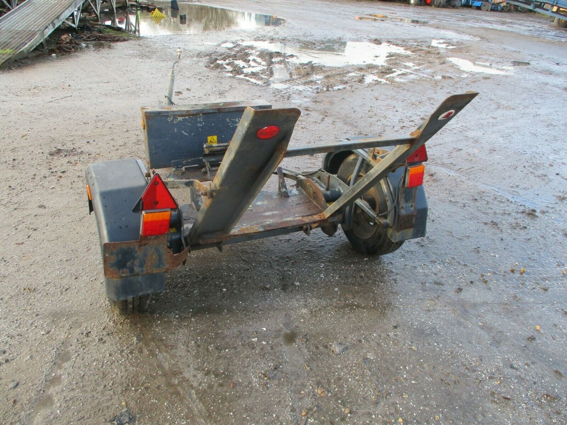 Terex benford MBR 71 walk behind vibrating roller trailer - Image 6 of 6