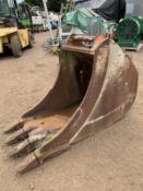 Digger Bucket 20 - 30 Ton Excavator Bucket 70mm Pins