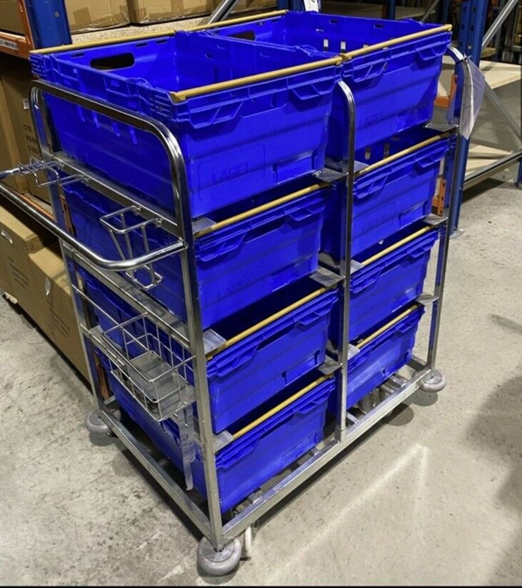 Warehouse Stock Trolley