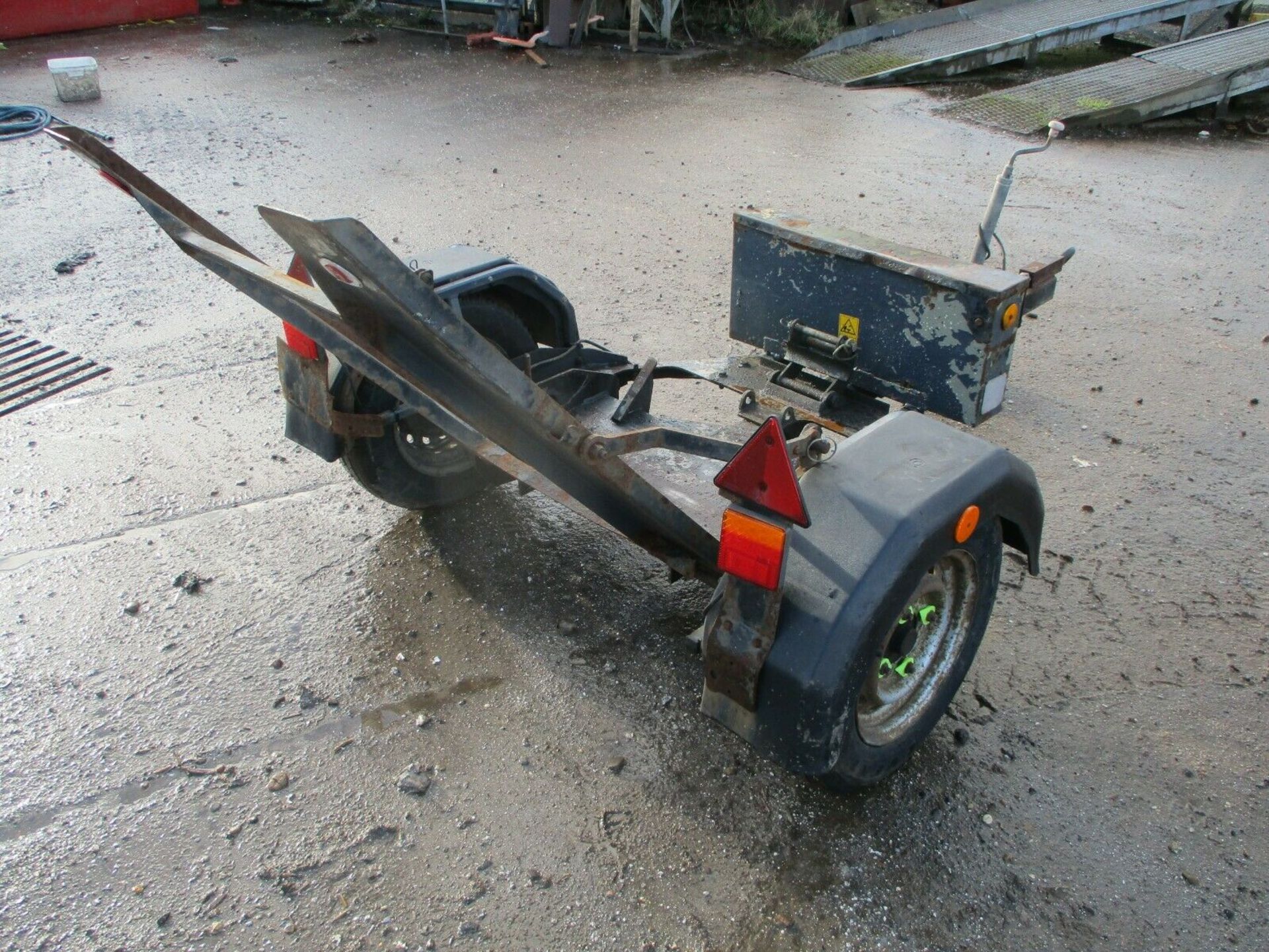 Terex benford MBR 71 walk behind vibrating roller trailer - Image 4 of 6