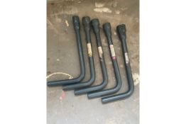 Wheel Nut Spanners x 5