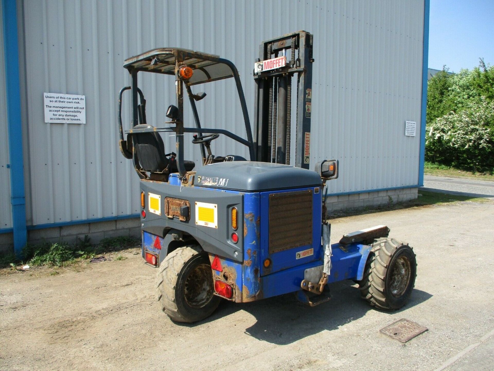 Moffett mounty M8 25.3 truck mounted forklift - Image 8 of 8