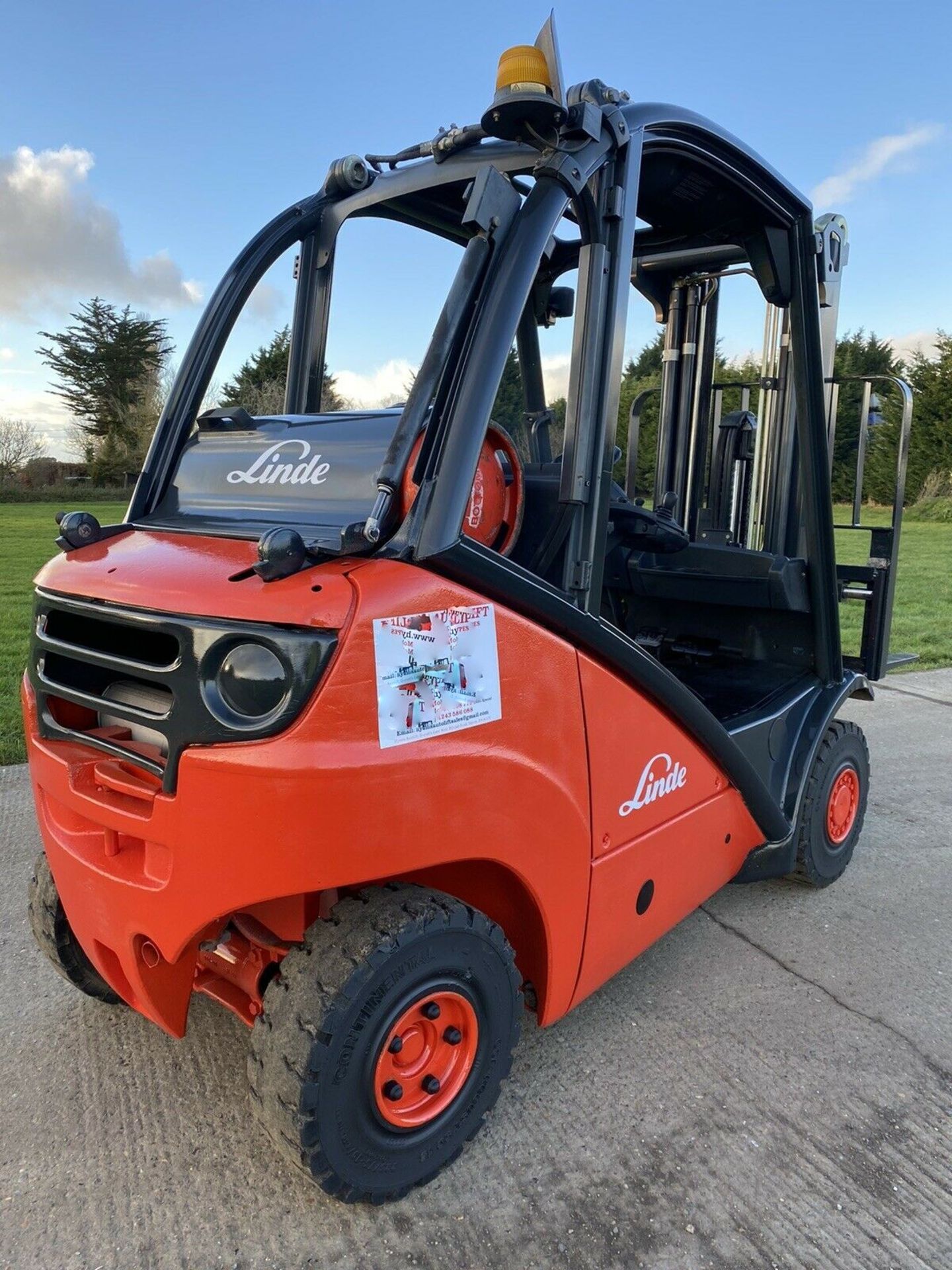 Linde H25t gas forklift - Image 3 of 7