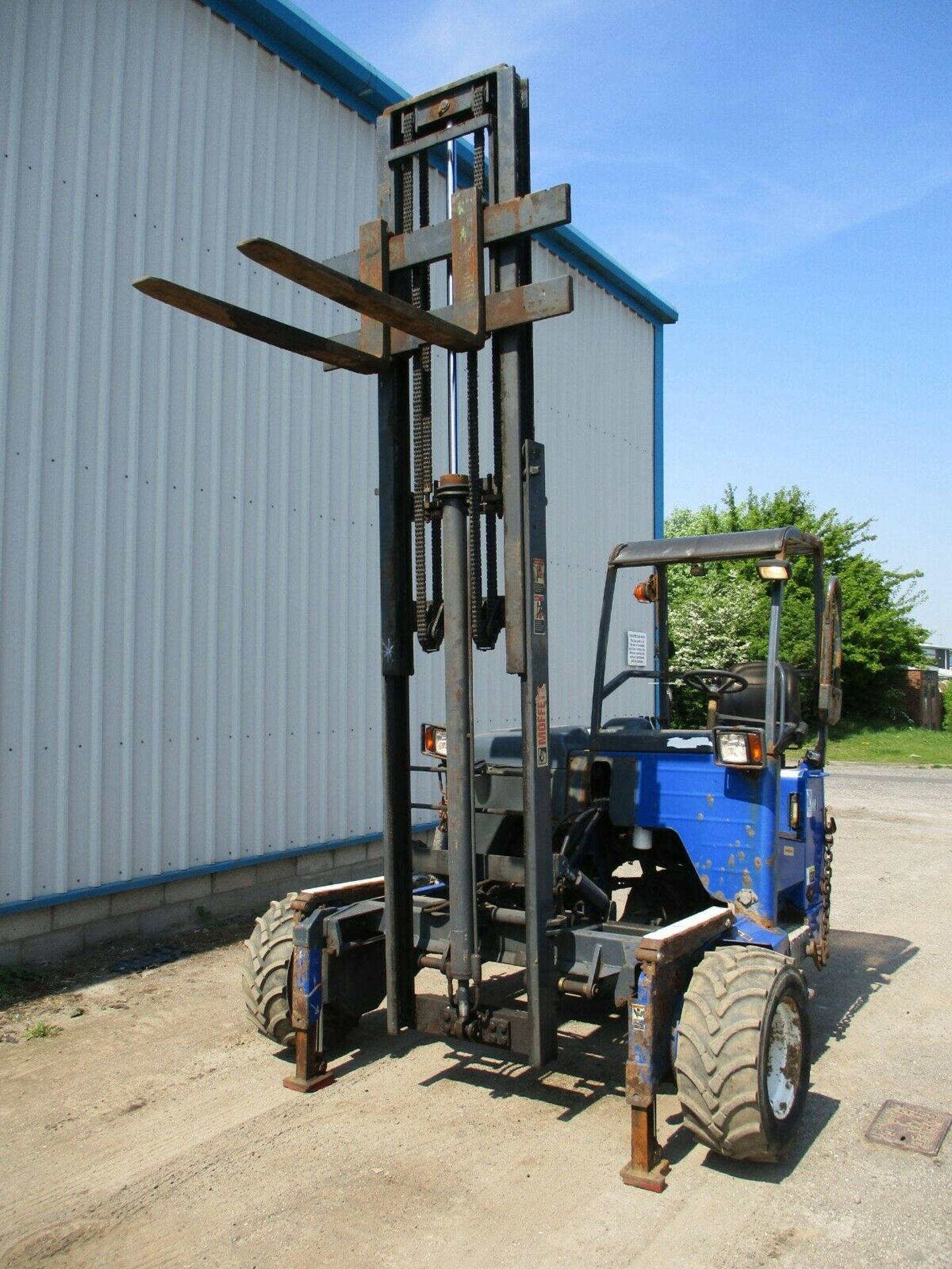 Moffett mounty M8 25.3 truck mounted forklift - Image 5 of 8