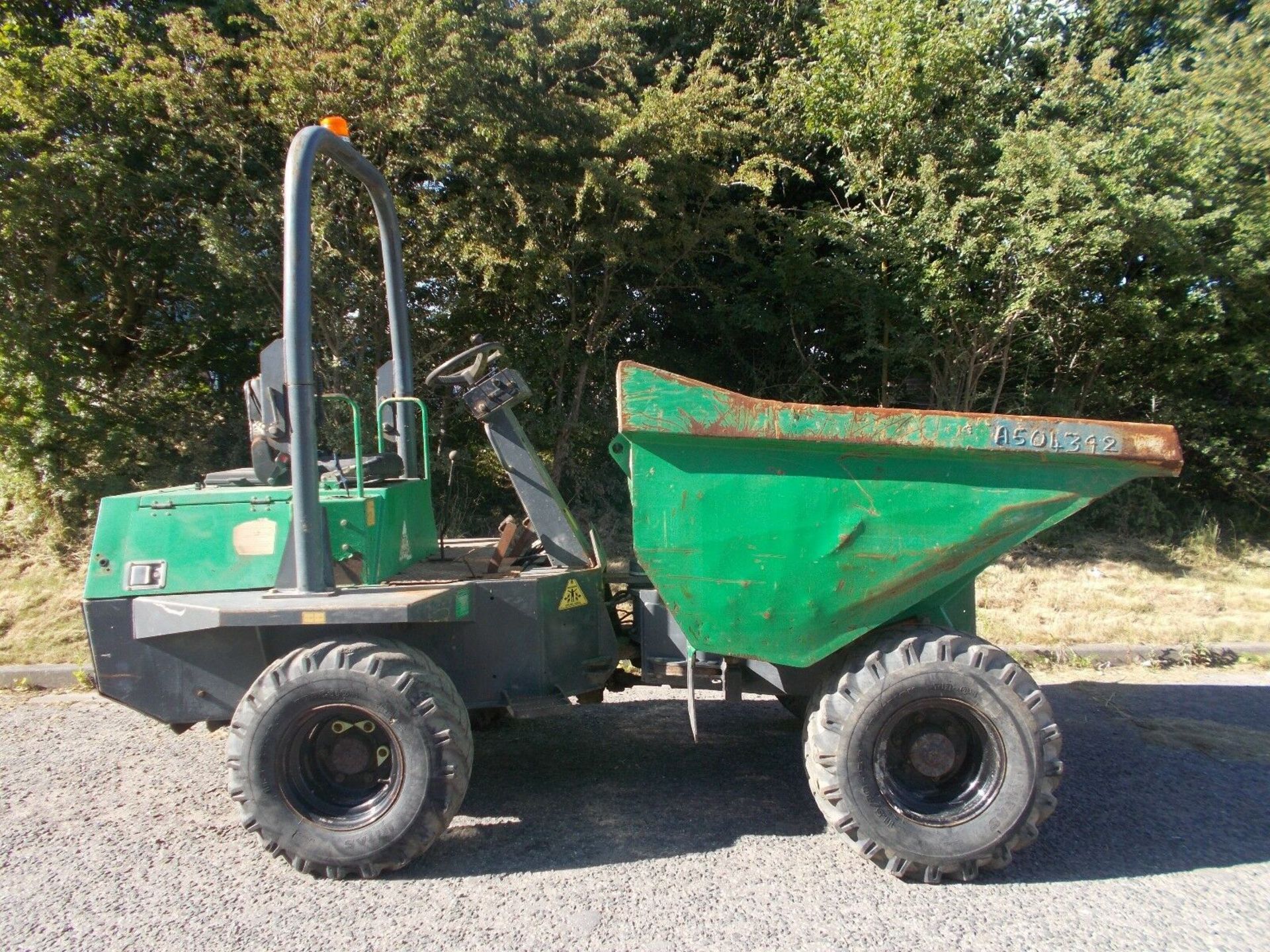 Benford Terex 3 ton straight tip dumper