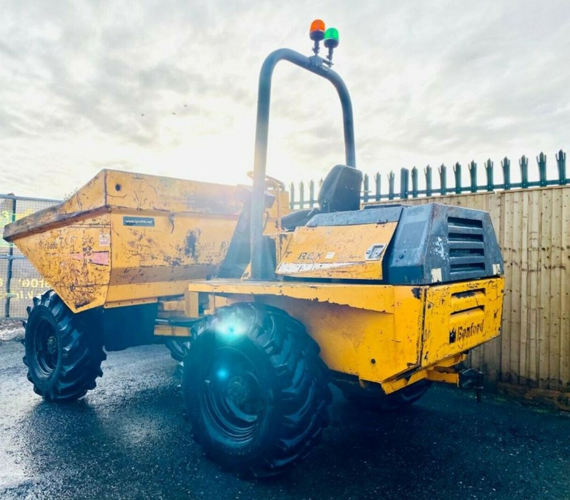 Benford Terex PT6000 6 Ton Straight Tip Dumper 2005 - Image 6 of 12