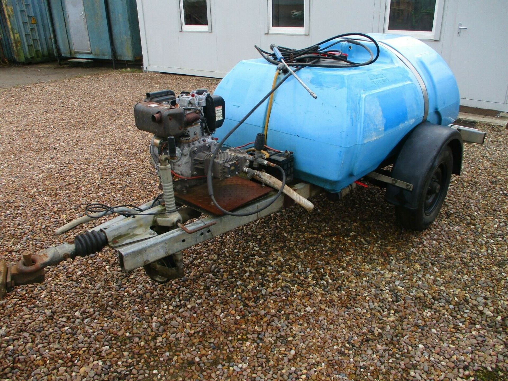 Towable bowser diesel power pressure washer - Image 3 of 7