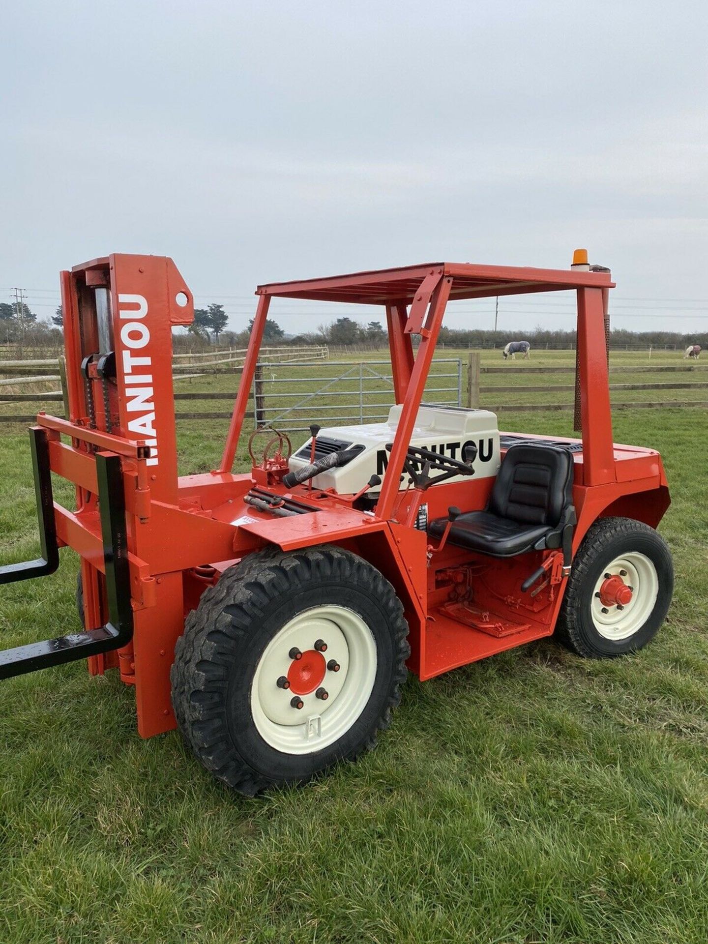 Manitou Buggy rough terrain diesel forklift - Image 8 of 8