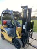 Cat gas forklift container spec duplex