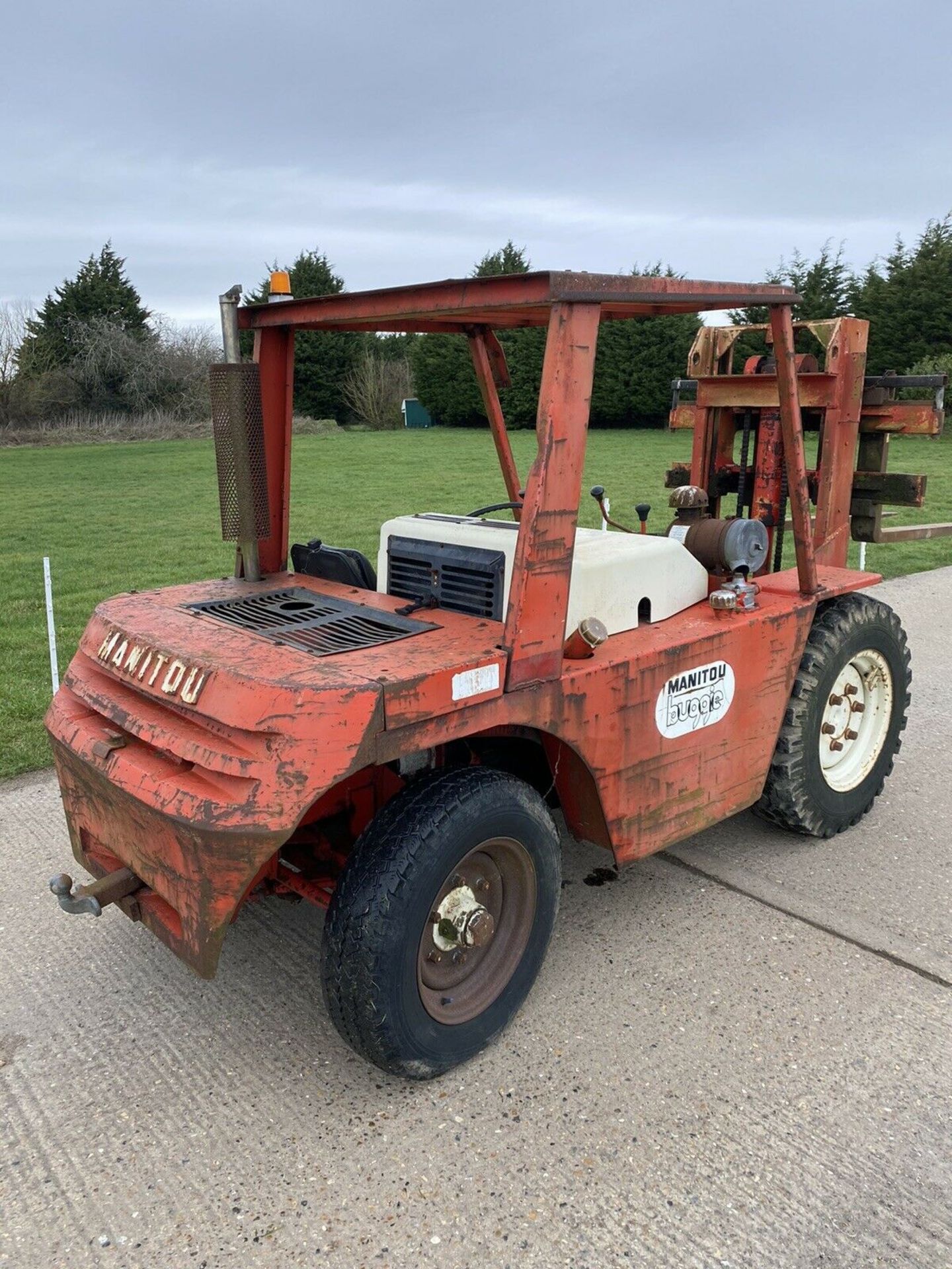 Manitou Buggy - rough terrain diesel forklift - Image 4 of 4