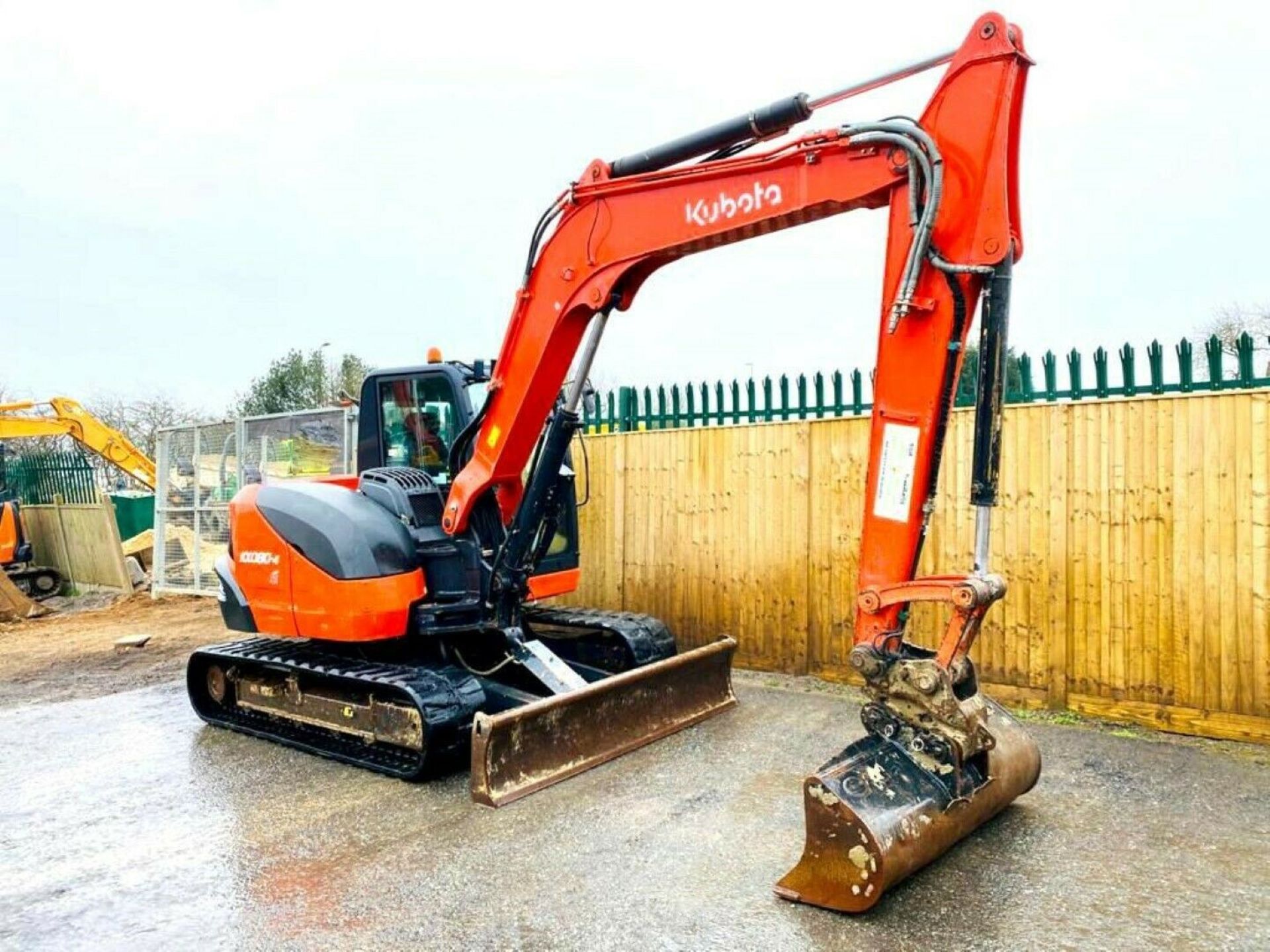 Kubota KX080-4 Excavator / Digger (2014)
