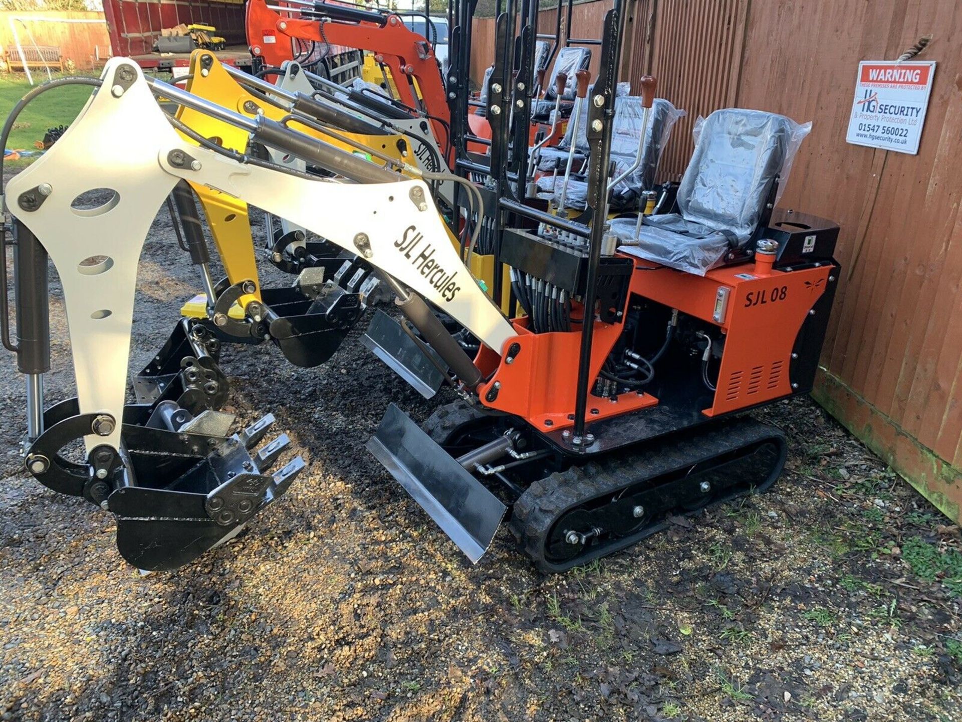 Mini Digger Excavator Hercules - Image 10 of 10