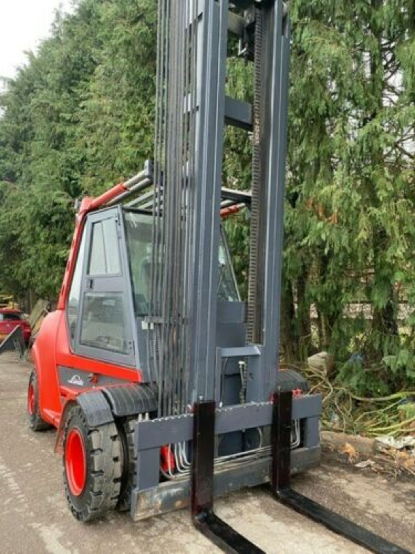 Linde H80D-900, 8 tonne diesel forklift - Image 4 of 8
