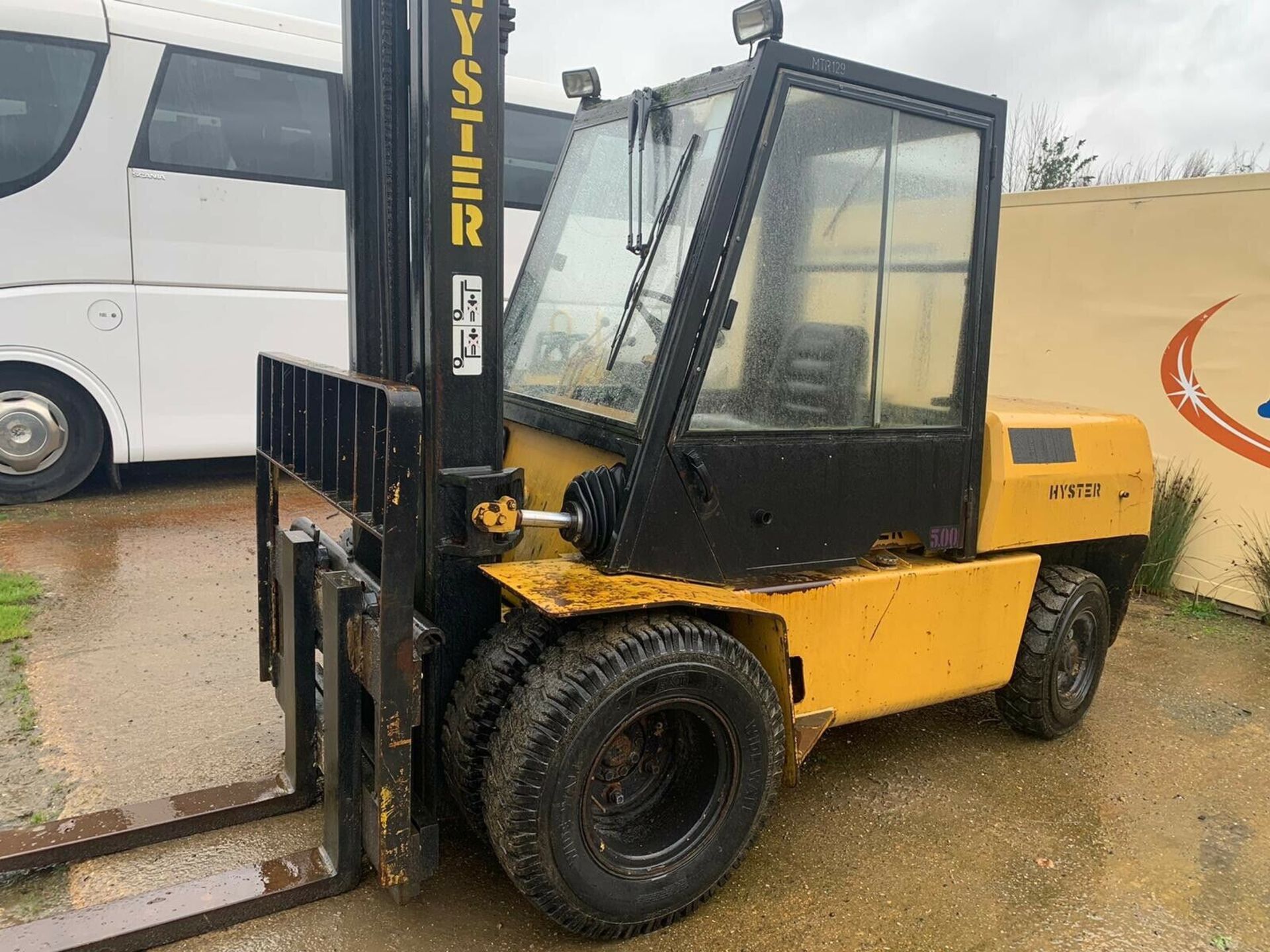 Hyster Diesel Forklift - Image 6 of 11