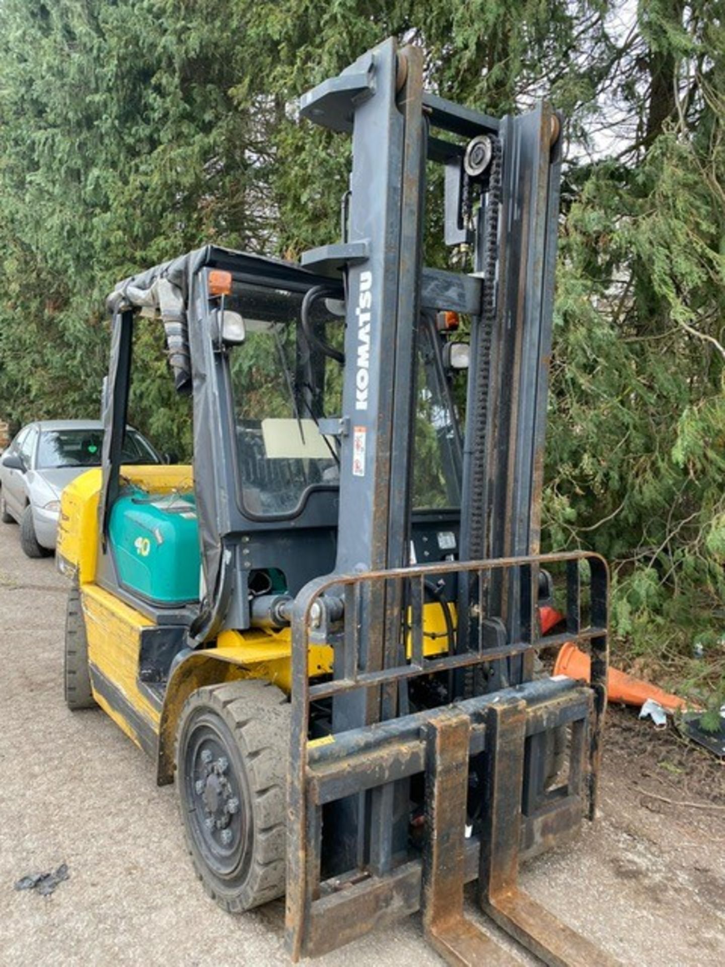 Komatsu 4 tonne diesel forklift - Image 3 of 5