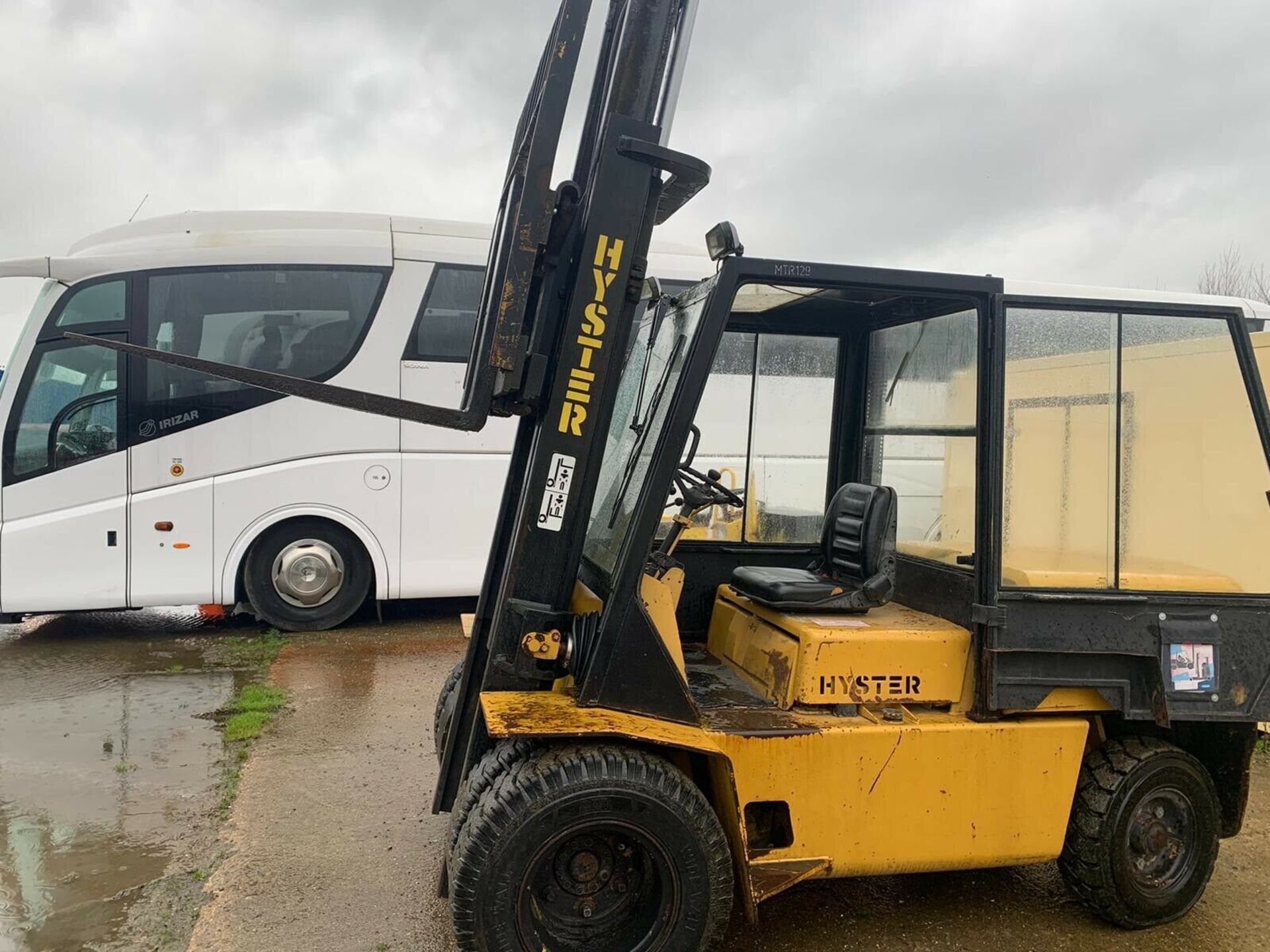 Hyster Diesel Forklift - Image 8 of 11