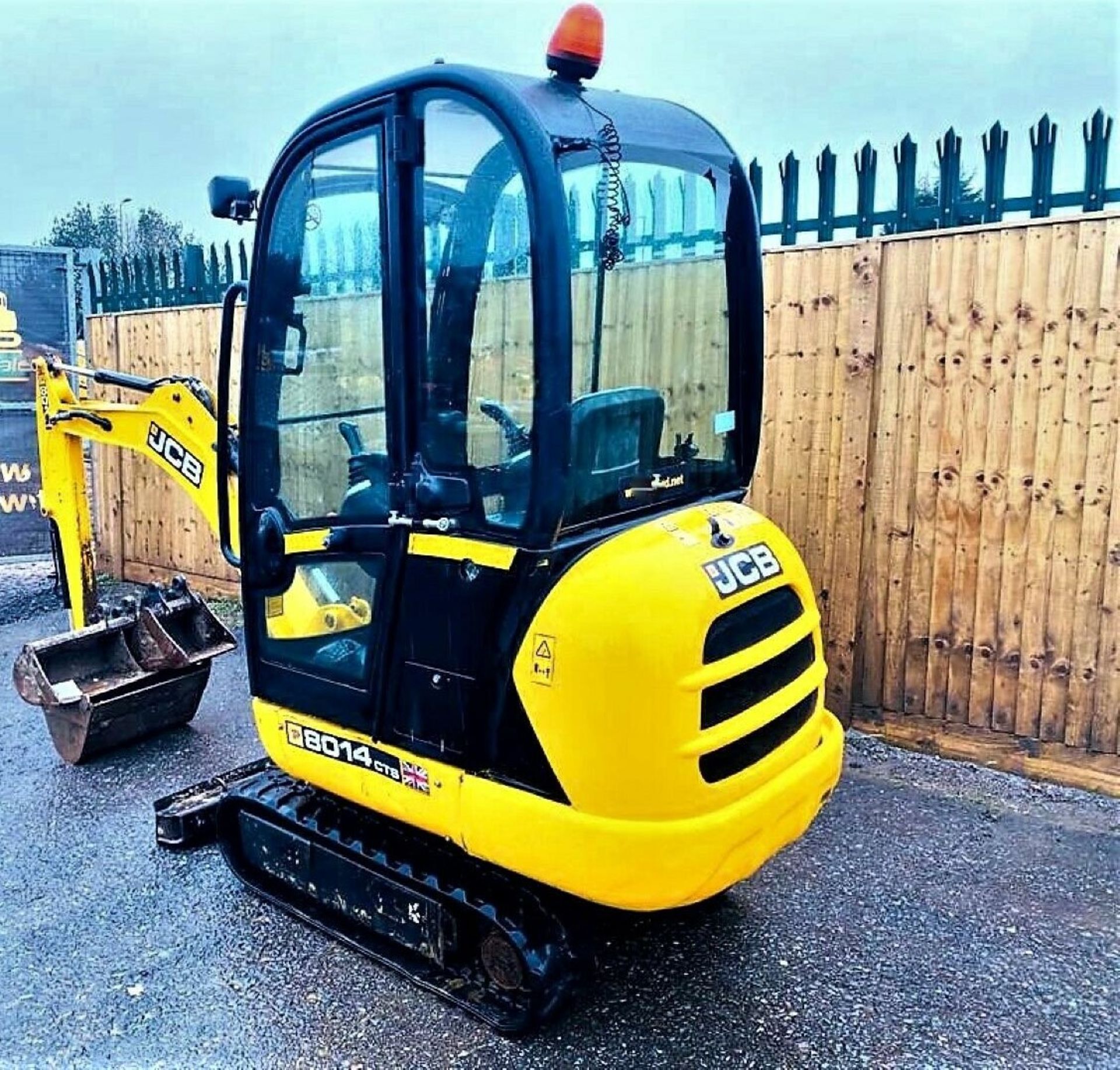 JCB 8014 Excavator 2017 - Image 5 of 12