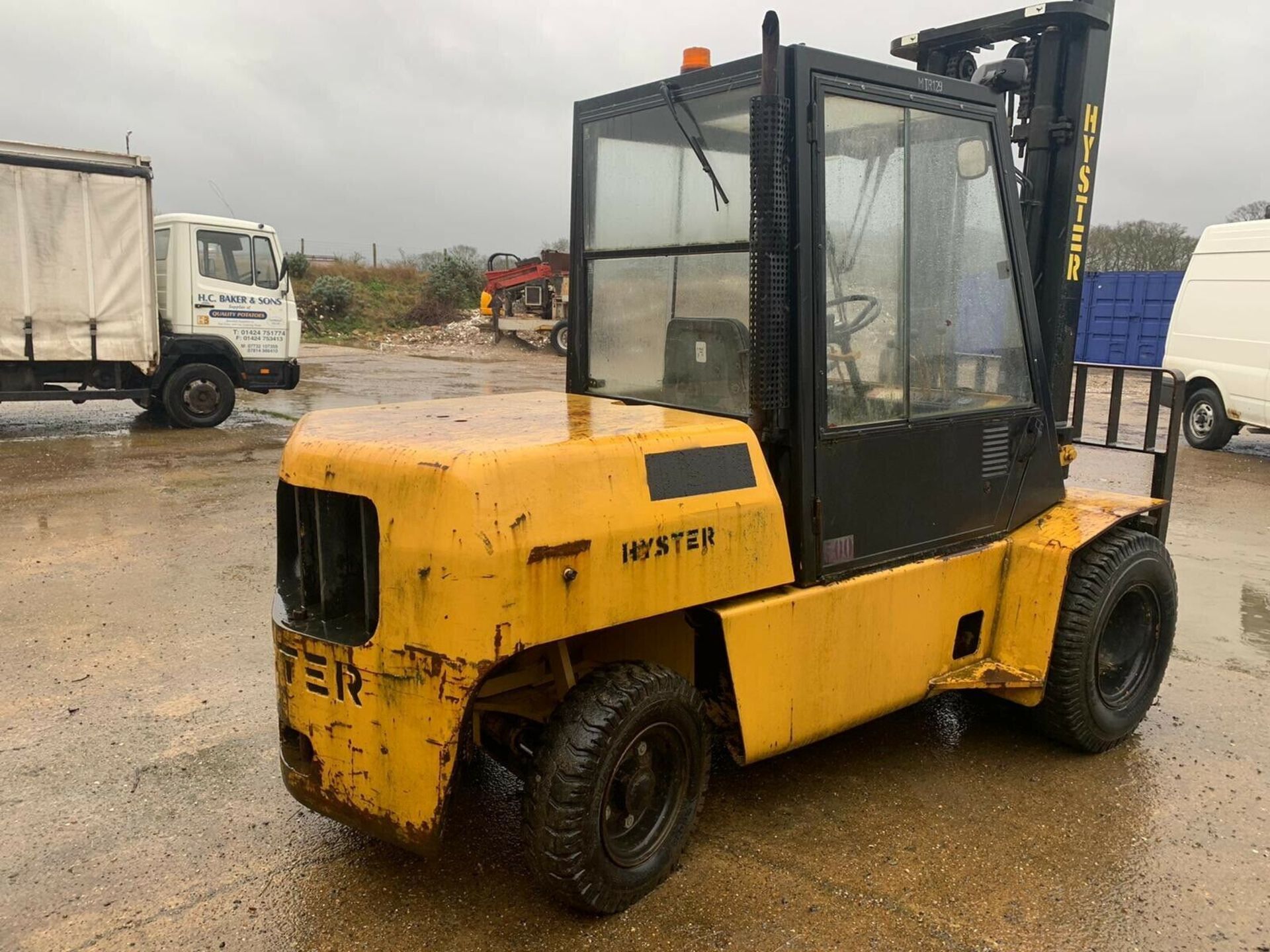 Hyster Diesel Forklift - Image 4 of 11