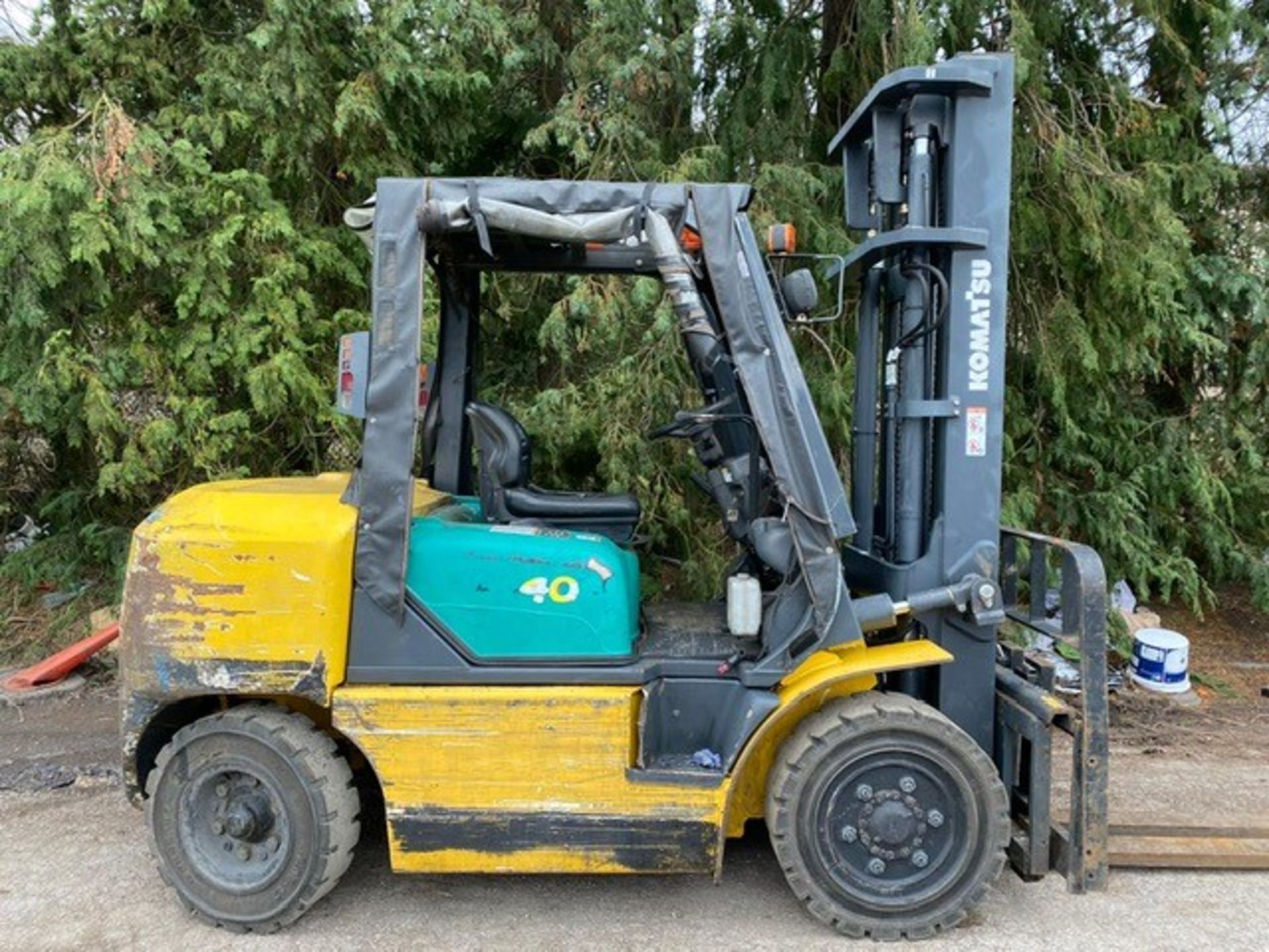 Komatsu 4 tonne diesel forklift